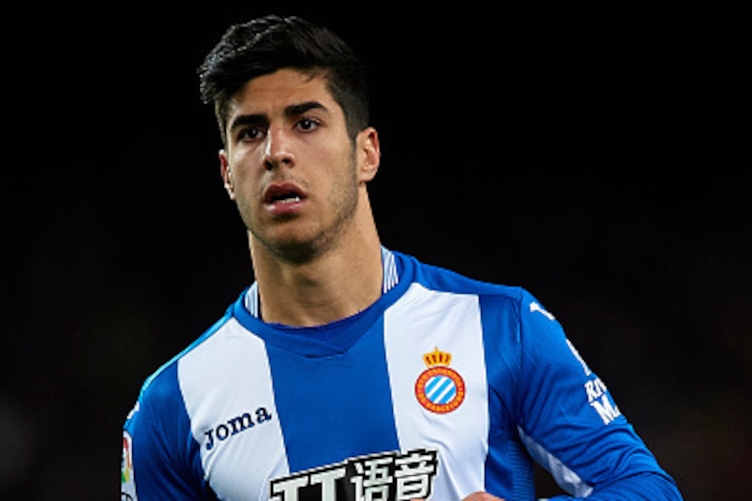 BARCELONA, SPAIN - JANUARY 06: Marco Asensio of Espanyol looks on during the Copa del Rey Round of 16 match between FC Barcelona and Real CD Espanyol at Camp Nou on January 6, 2016 in Barcelona, Spain. (Photo by Manuel Queimadelos Alonso/Getty Images) BARCELONA, SPAIN - JANUARY 06: Marco Asensio of Espanyol looks on during the Copa del Rey Round of 16 match between FC Barcelona and Real CD Espanyol at Camp Nou on January 6, 2016 in Barcelona, Spain. (Photo by Manuel Queimadelos Alonso/Getty Images)