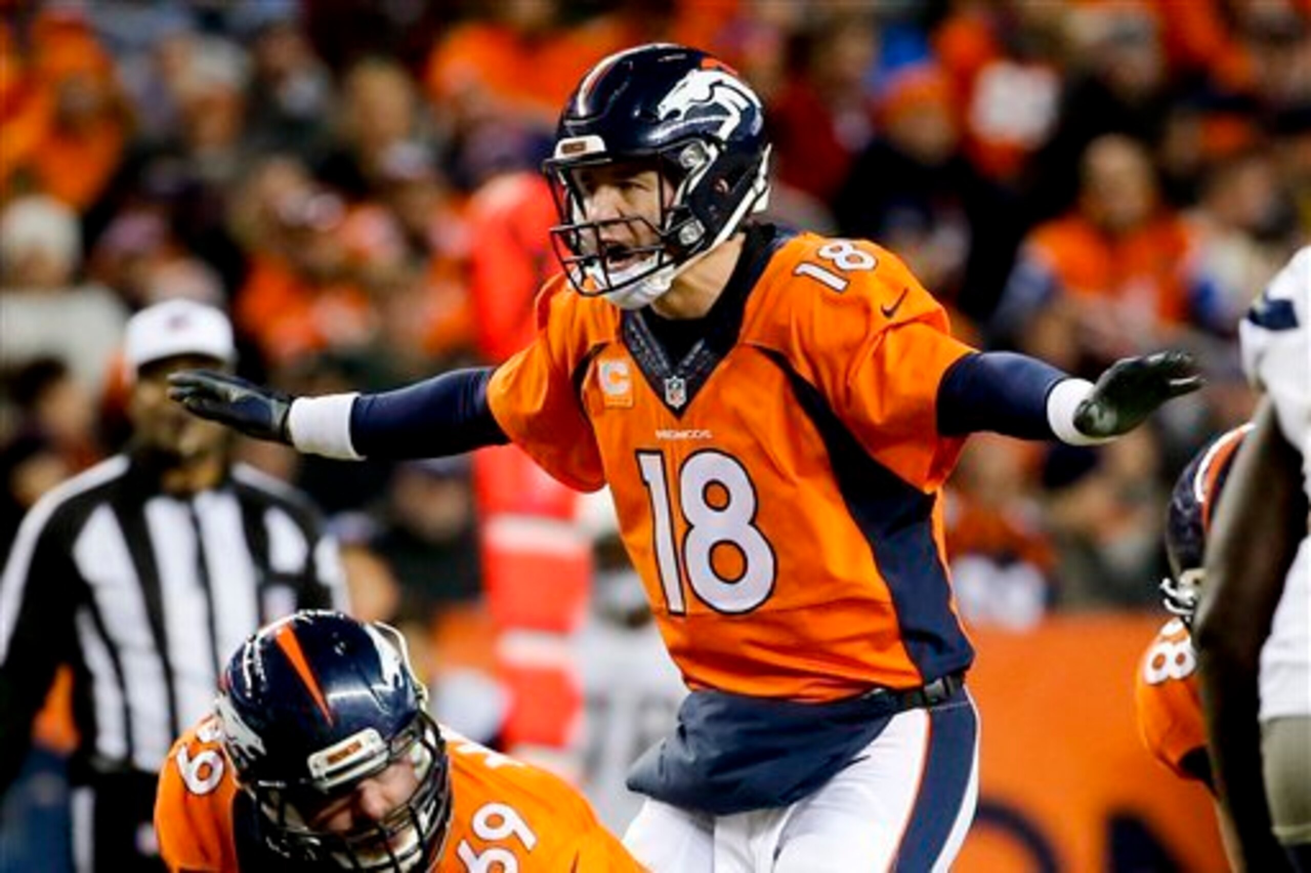 Peyton Manning will look to exploit a weak Steelers pass defense in the divisional round.