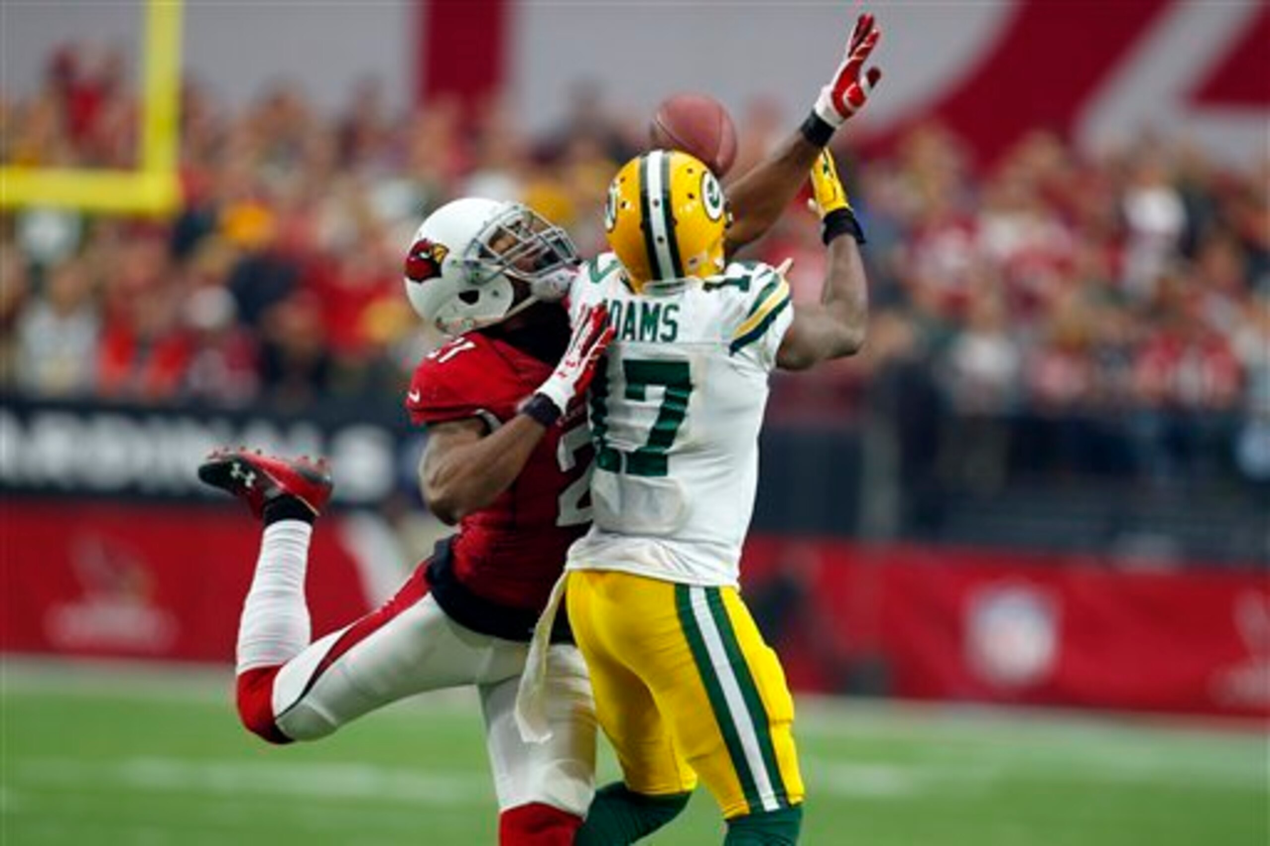 Patrick Peterson was integral in shutting down the Packers' passing attack in Week 16. He'll look for a repeat performance in the divisional round.