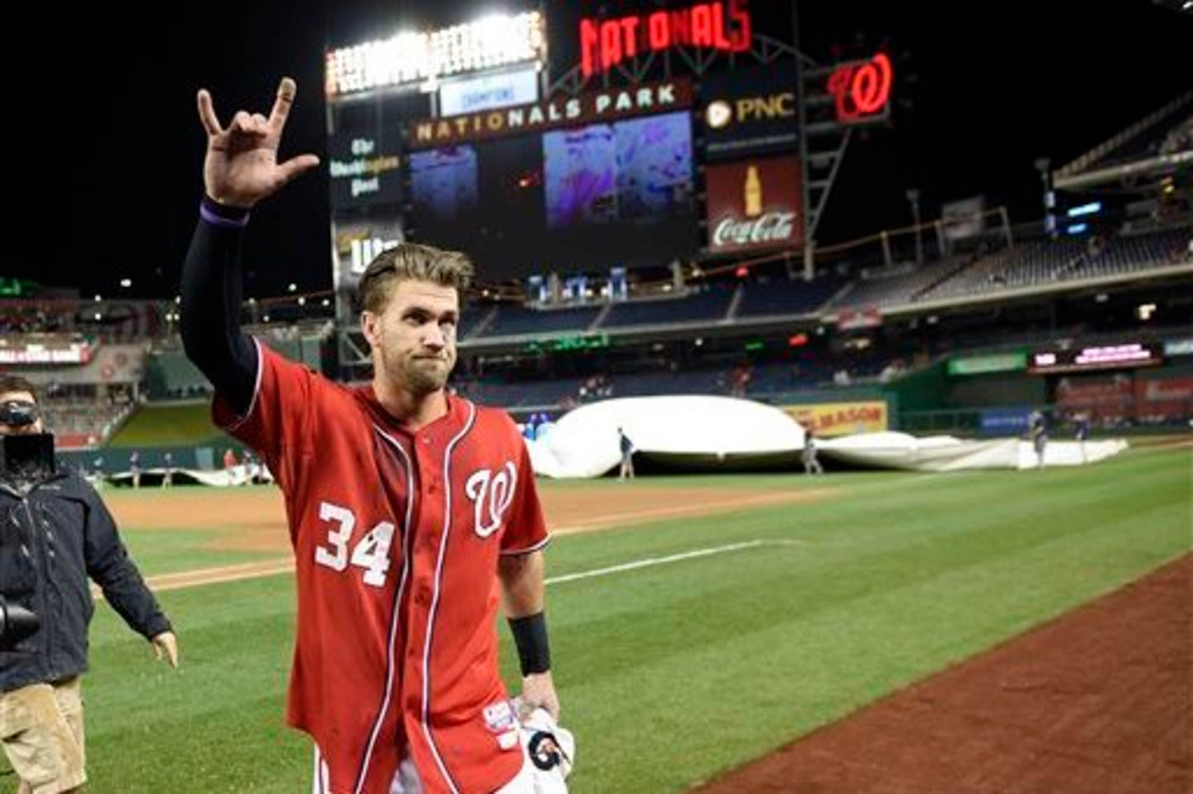 Harper headlines a Nationals outfield that's covered but not necessarily complete.