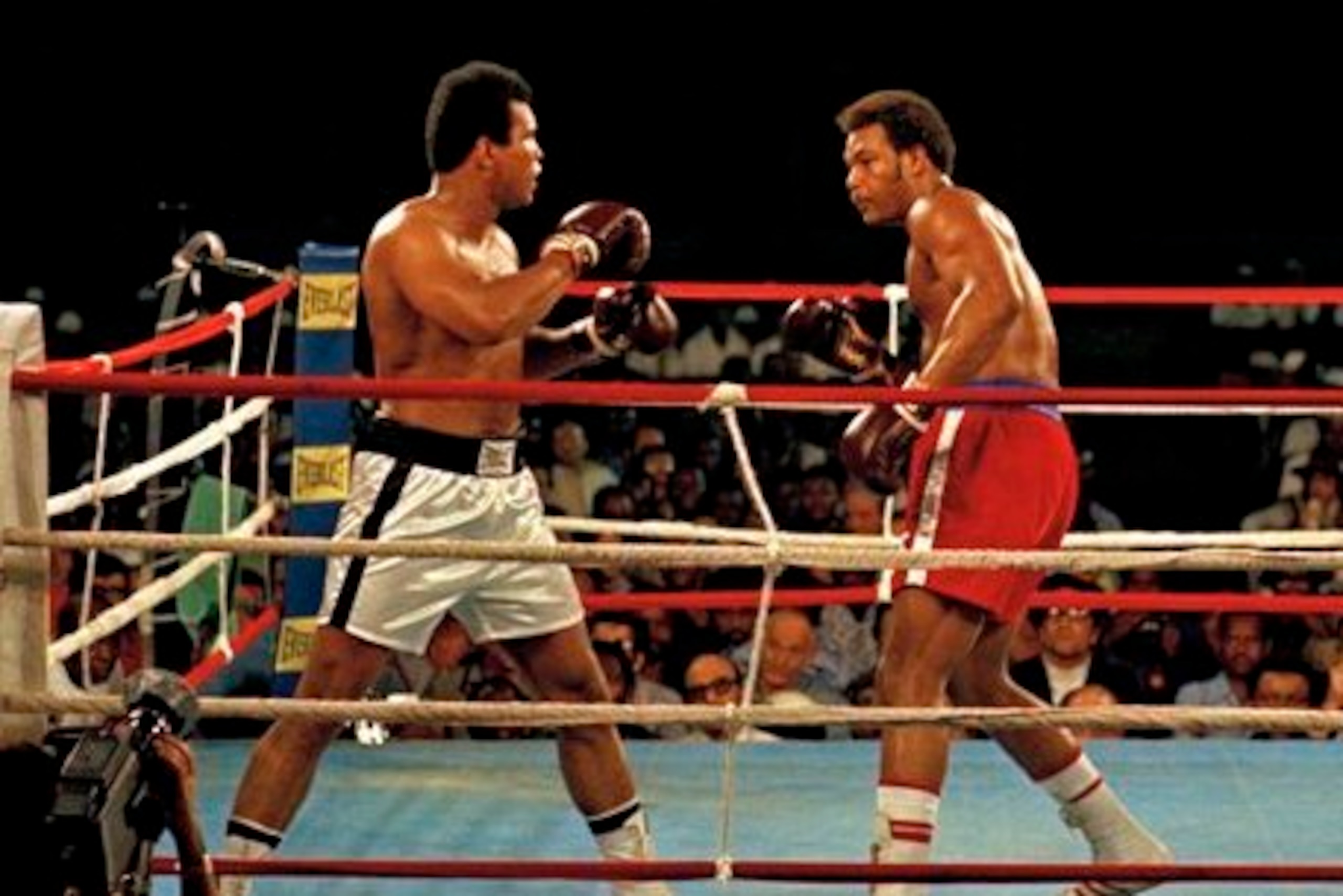 Ali vs. Foreman: The Rumble in The Jungle, Zaire, 1974. Ali vs. Foreman: The Rumble in The Jungle, Zaire, 1974.