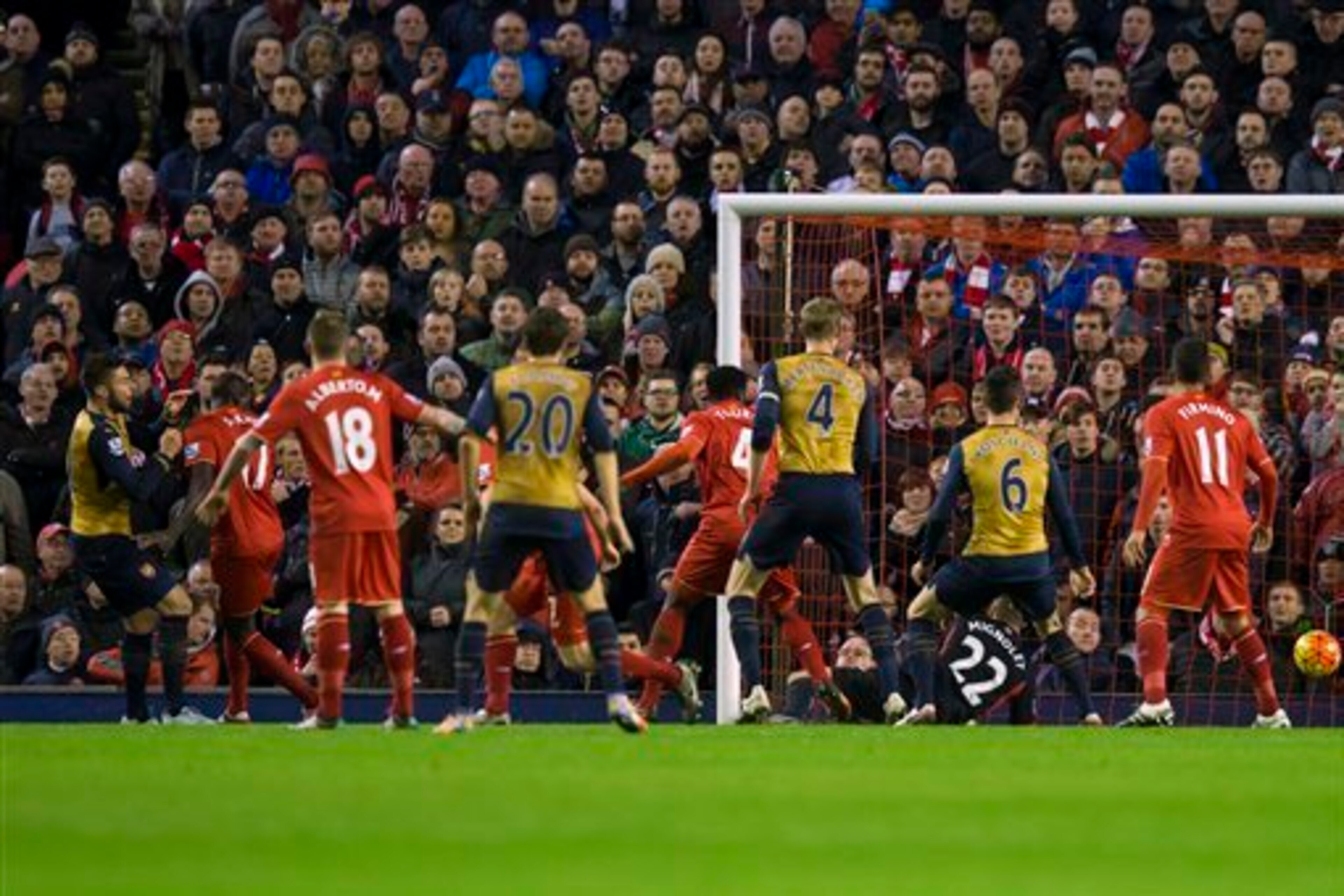 Liverpool grabbed a late equaiser.