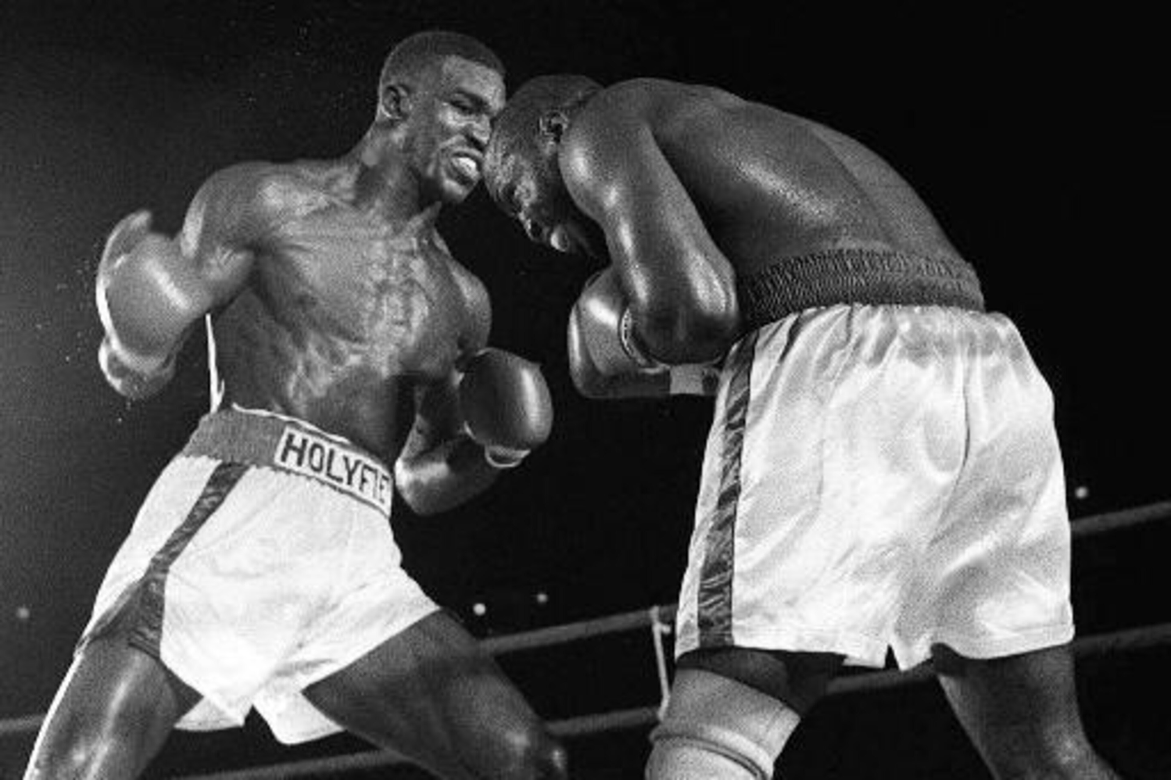 Holyfield's big break against Dwight Muhammad Qawi came on ABC. Holyfield's big break against Dwight Muhammad Qawi came on ABC.