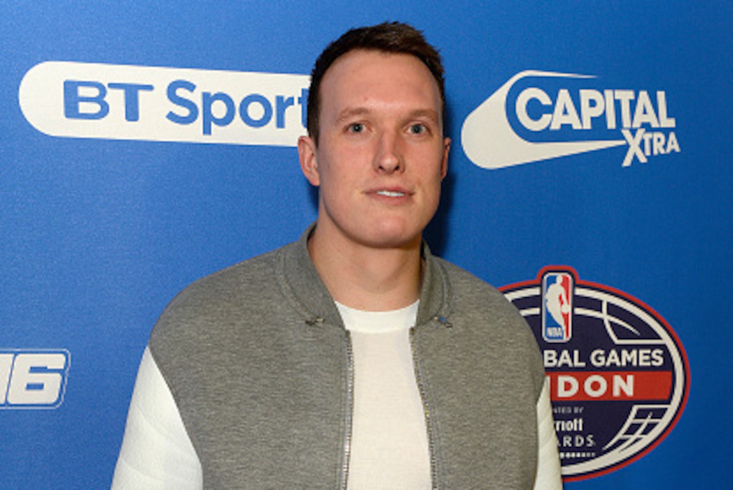 LONDON, ENGLAND - JANUARY 14:  Phil Jones  attends Orlando Magic vs Toronto Raptors NBA Global Game at The O2 Arena on January 14, 2016 in London, England.  (Photo by David M. Benett/Dave Benett/Getty Images for NBA)