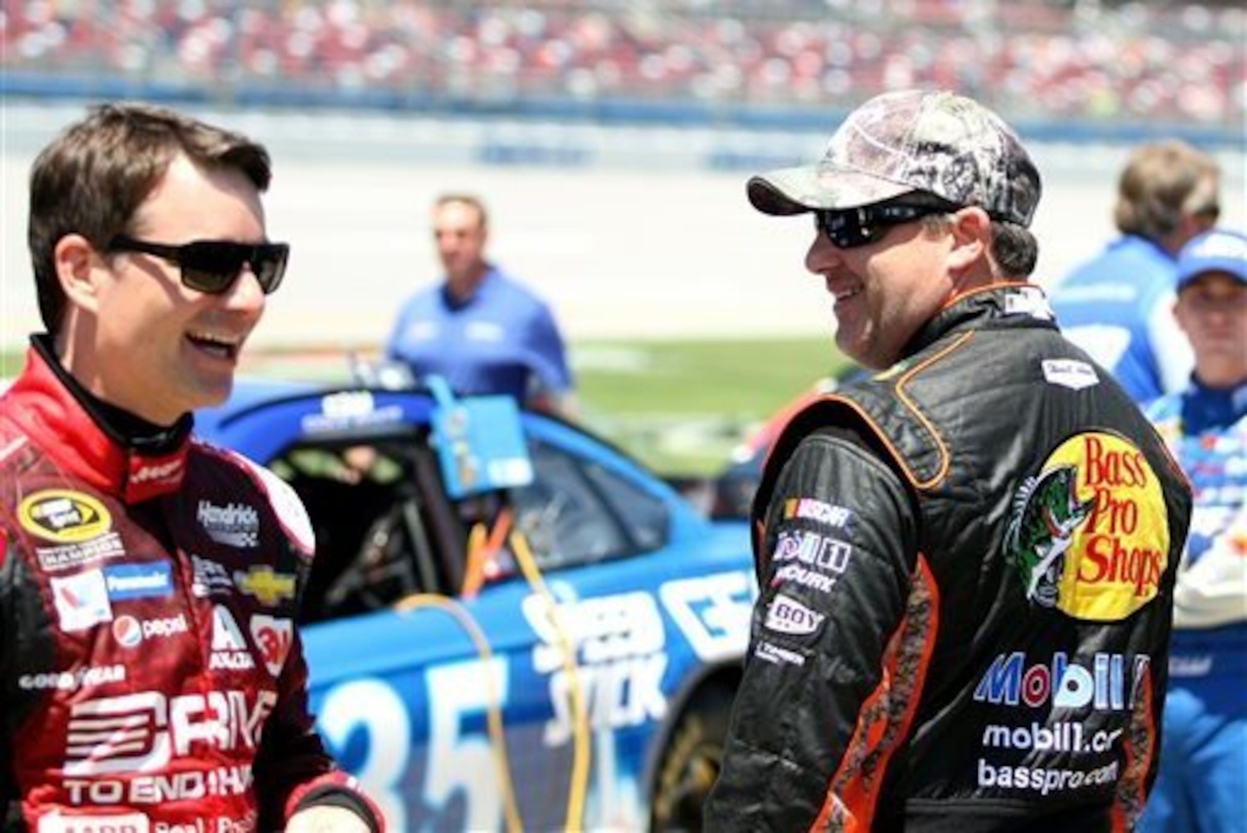 Jeff Gordon (left) and Tony Stewart are both headed to the NASCAR Hall of Fame.