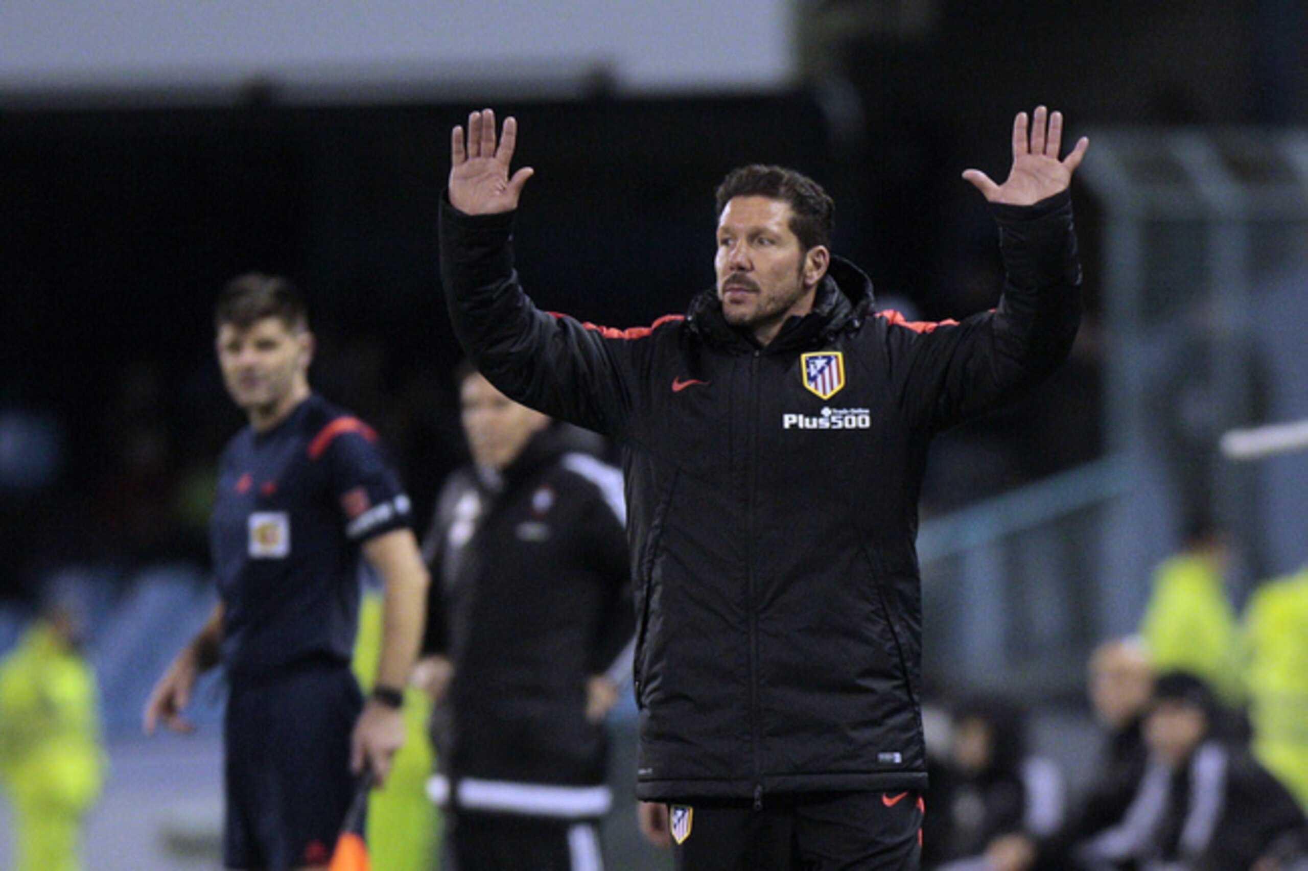 Simeone's Atletico Madrid lead La Liga.