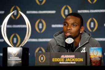 Safety Eddie Jackson has already said he's returning for 2016.