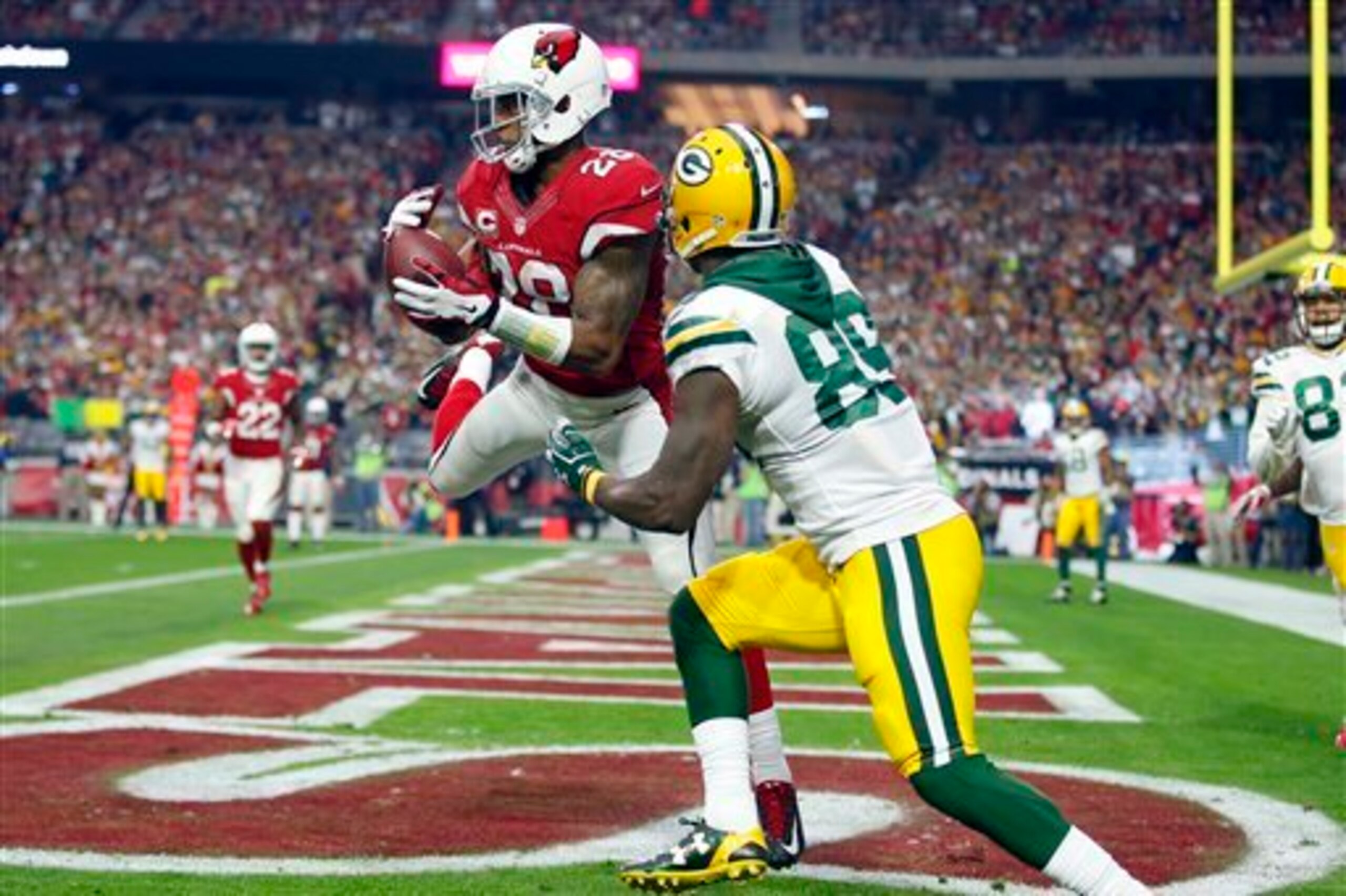 Justin Bethel intercepted Aaron Rodgers in their last meeting.