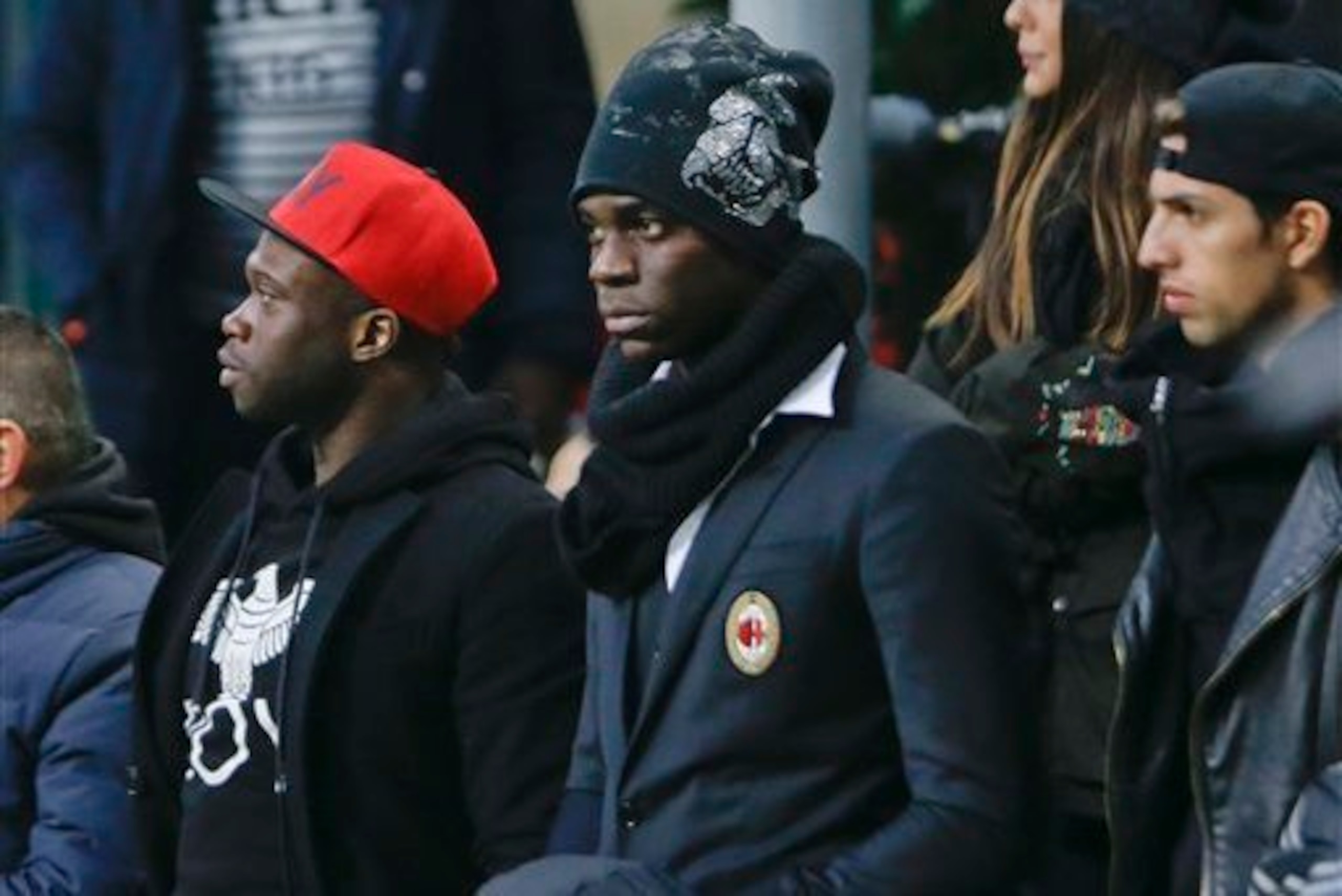 Balotelli has cut a frustrated figure since returning to Milan.