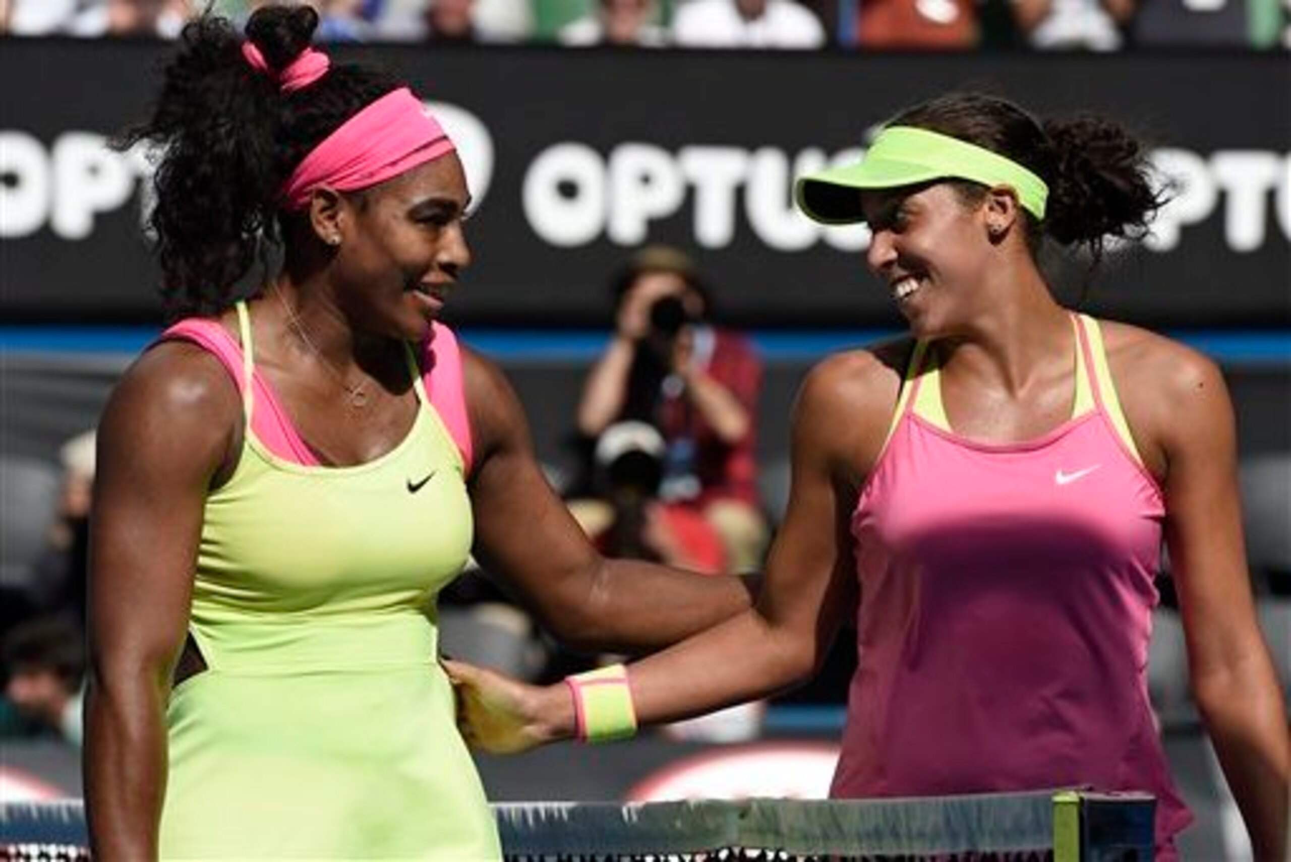 Serena and Madison had great runs at the 2015 Australian Open.