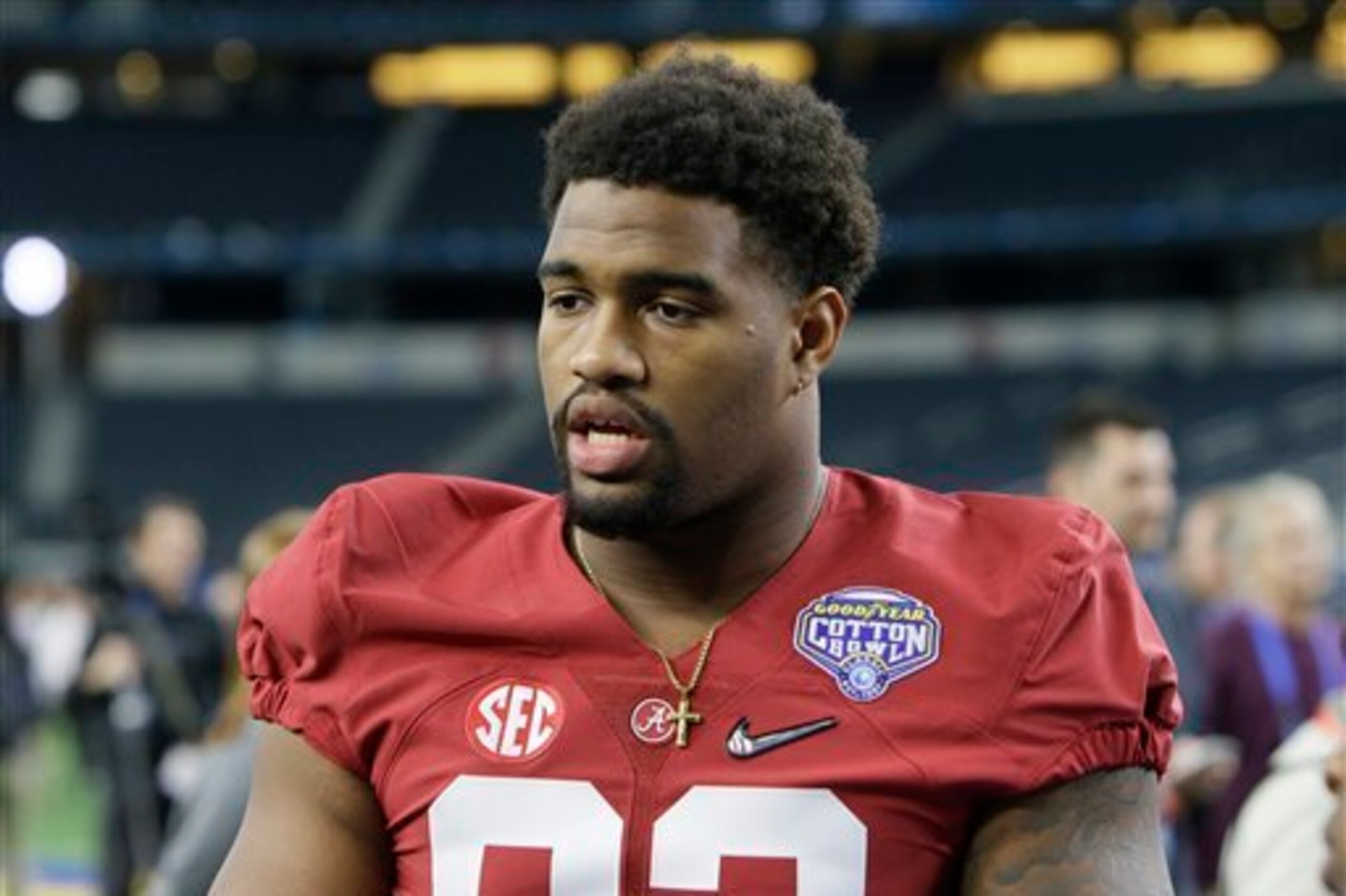 Alabama defensive lineman Jonathan Allen Alabama defensive lineman Jonathan Allen