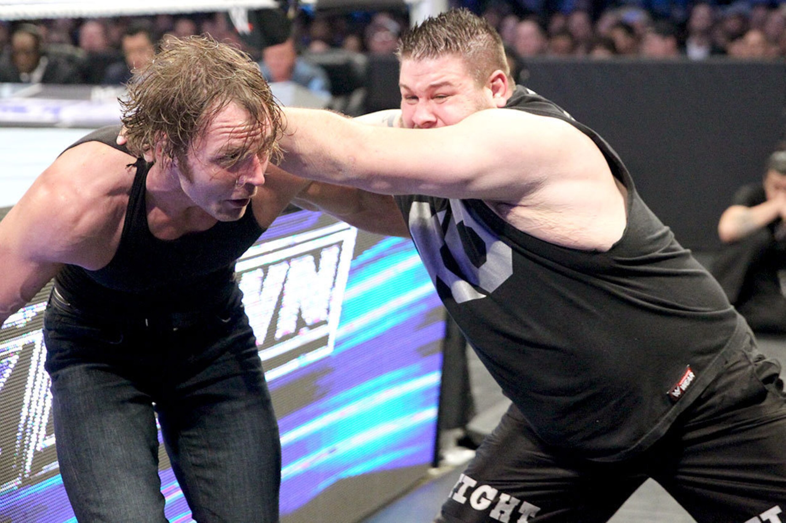 Kevin Owens battles Dean Ambrose on SmackDown.