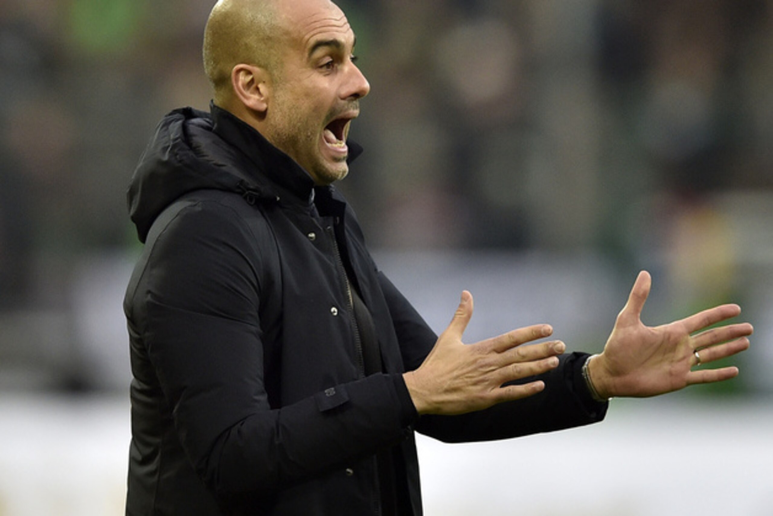Guardiola is reportedly being lined up to take over for Van Gaal.