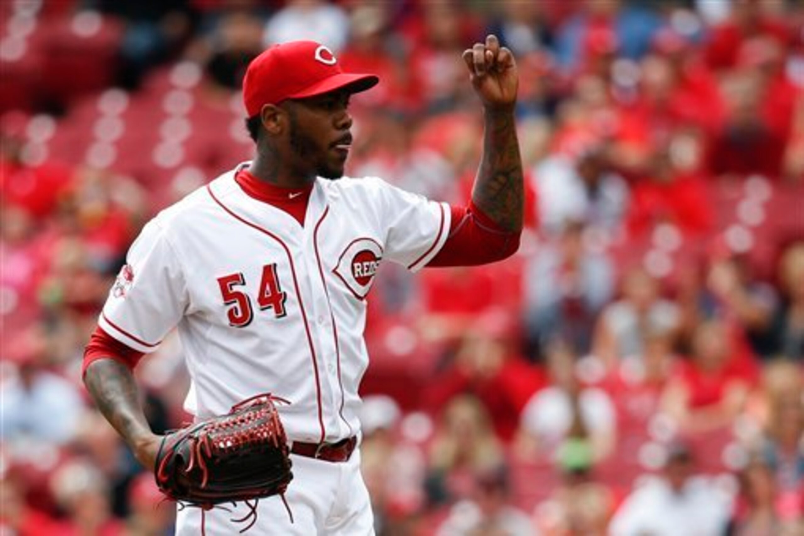 Aroldis Chapman's future remains tenuous.
