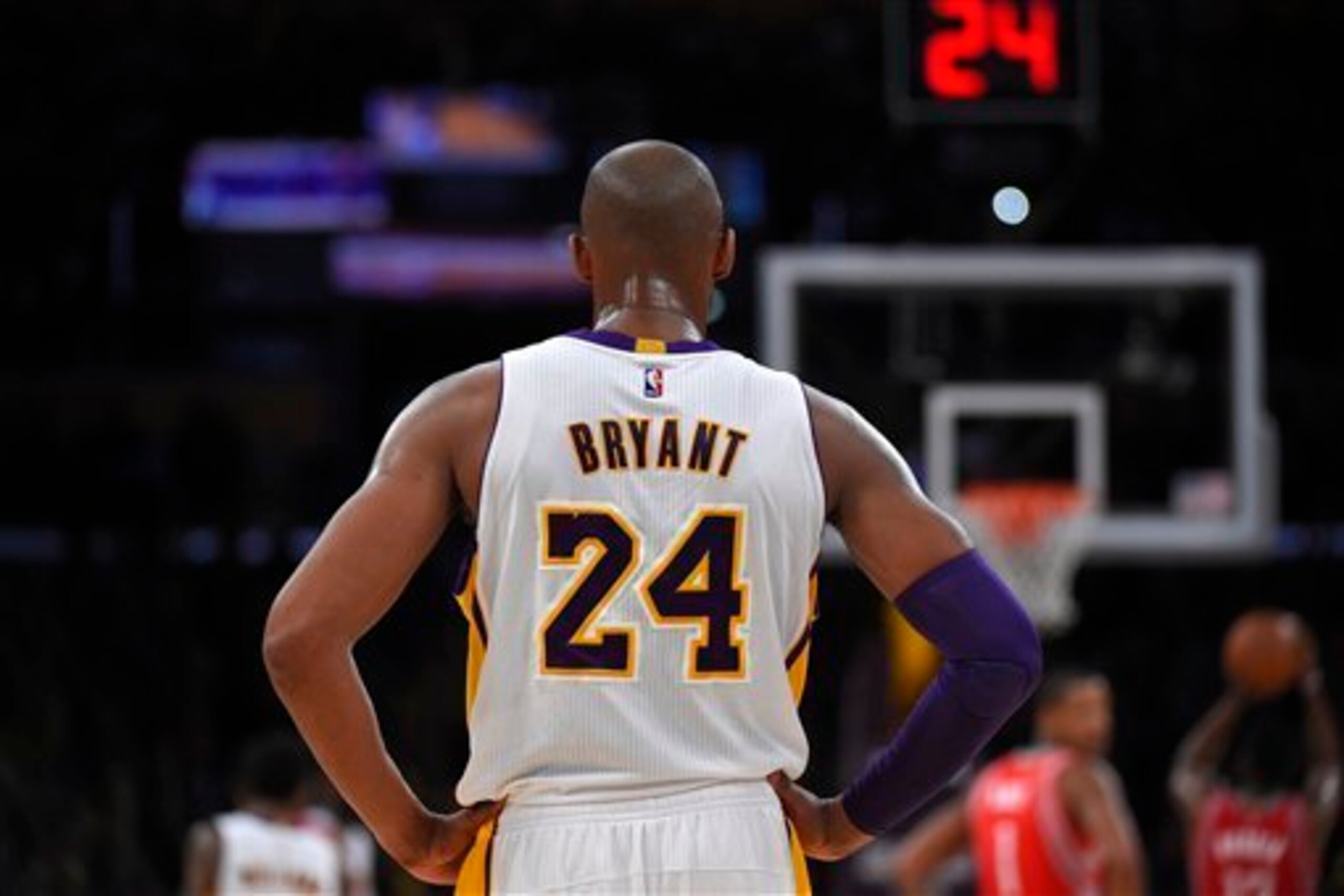 Kobe was voted into the Western Conference's starting lineup in his final NBA season.