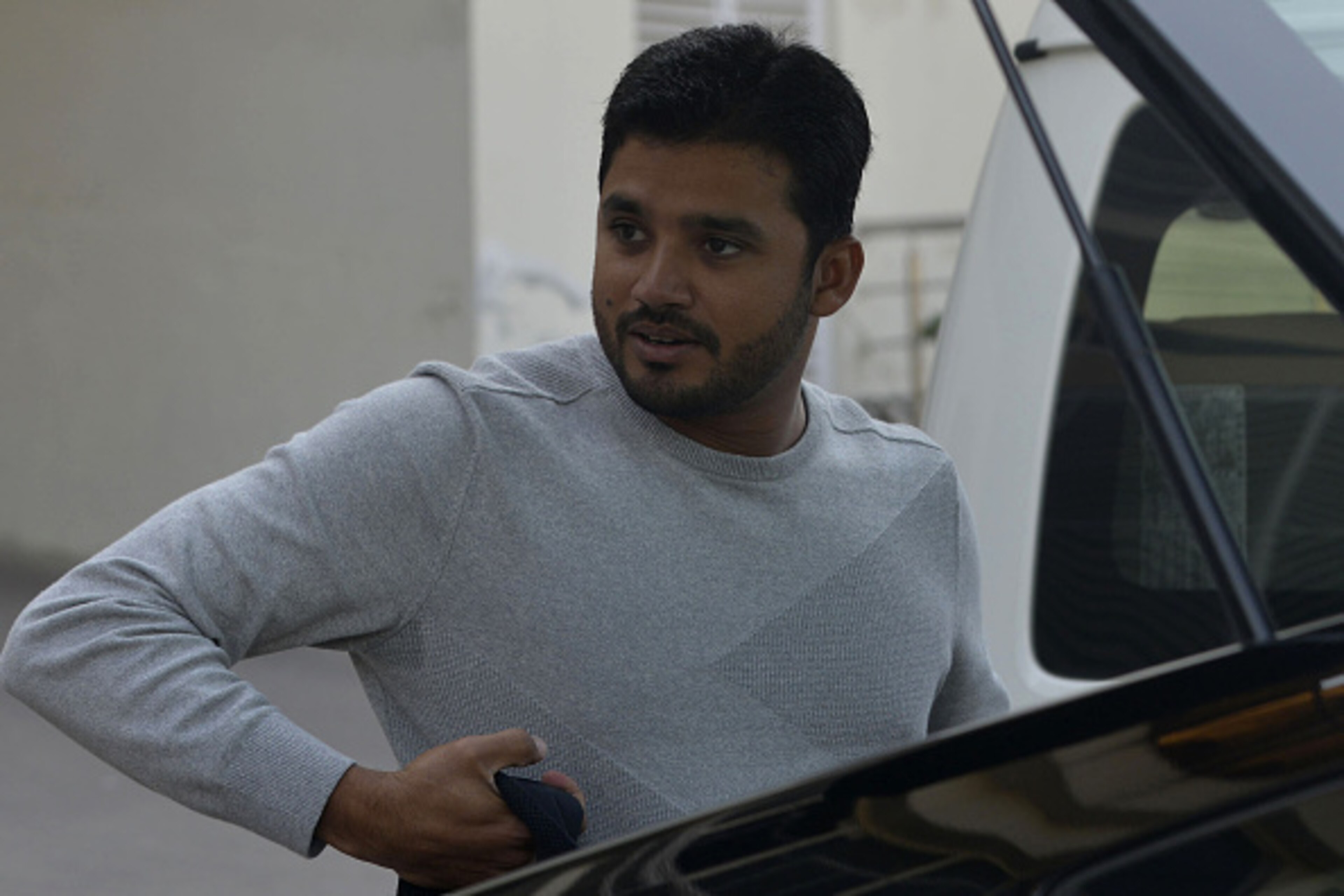 Pakistani cricket one-day captain Azhar Ali leaves after submitting his resignation in Lahore on December 29, 2015. Pakistan's cricket chief on December 29 said he had refused to accept one-day captain Azhar Ali's resignation over the widely-tipped select