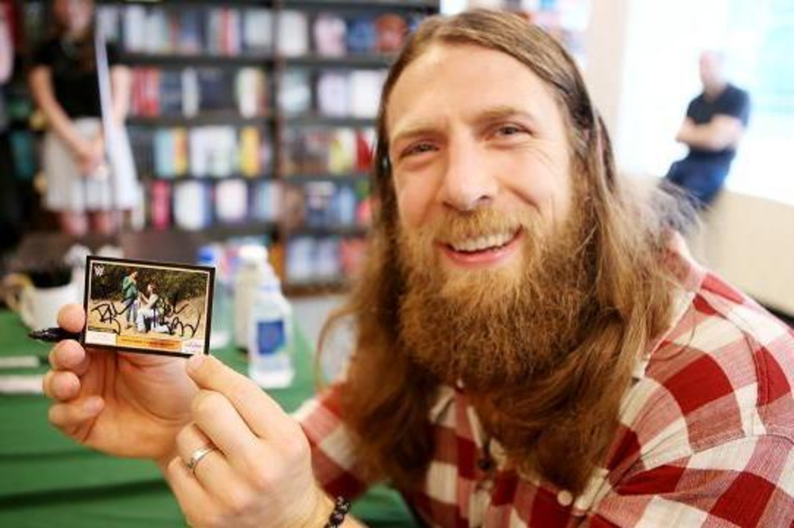 Bryan at a book signing