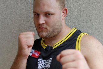 HOLLYWOOD, FL - AUGUST 23:  (EXCLUSIVE ACCESS)  In preparation for his upcoming match IFL Champion Ben Rothwell poses at the Seminole Hard Rock Hotel and Casino on  August 23, 2007 in Hollywood, Florida.  (Photo by Larry Marano/Getty Images)