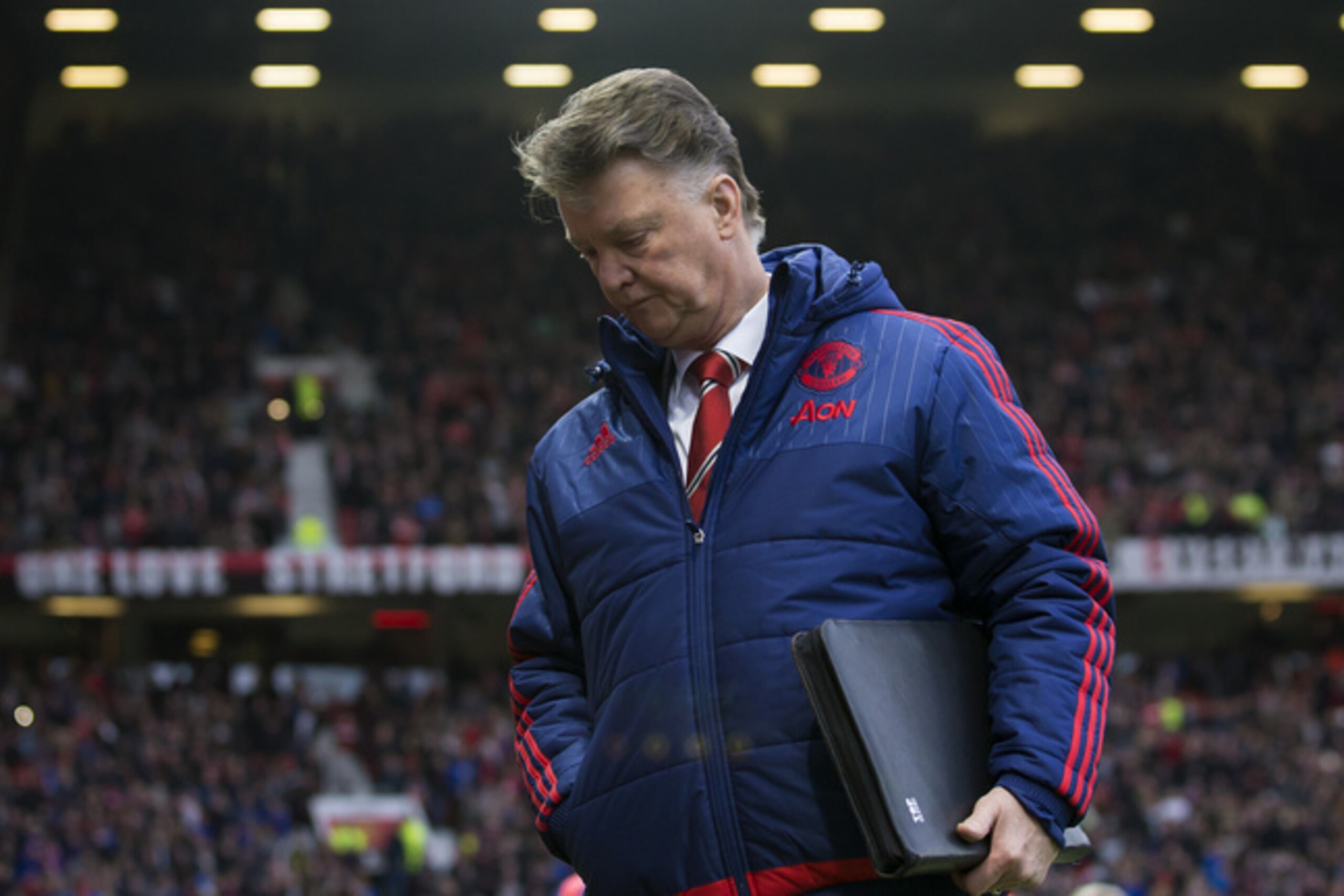 Van Gaal is under a lot of pressure at Old Trafford.