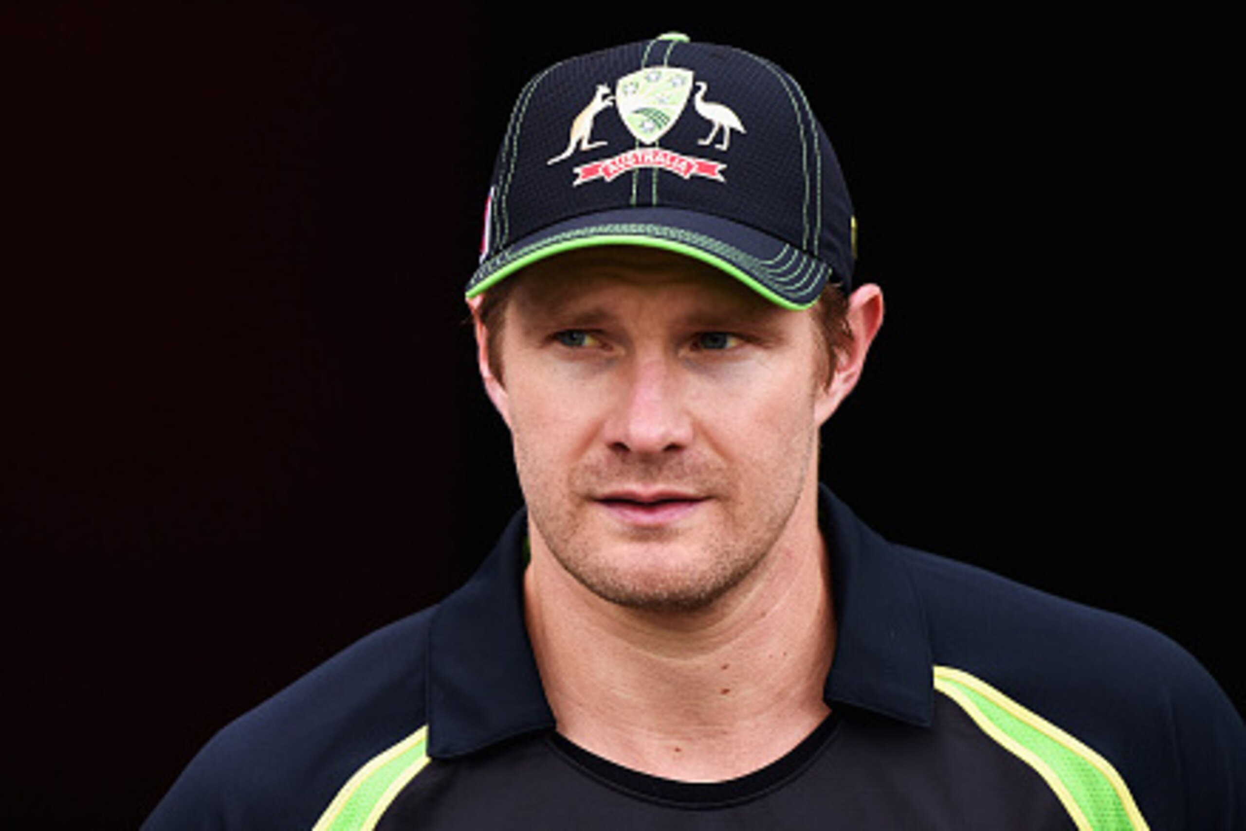 ADELAIDE, AUSTRALIA - JANUARY 26: Shane Watson of Australia walks out onto the field prior to game one of the Twenty20 International match between Australia and India at Adelaide Oval on January 26, 2016 in Adelaide, Australia.  (Photo by Daniel Kalisz/Ge