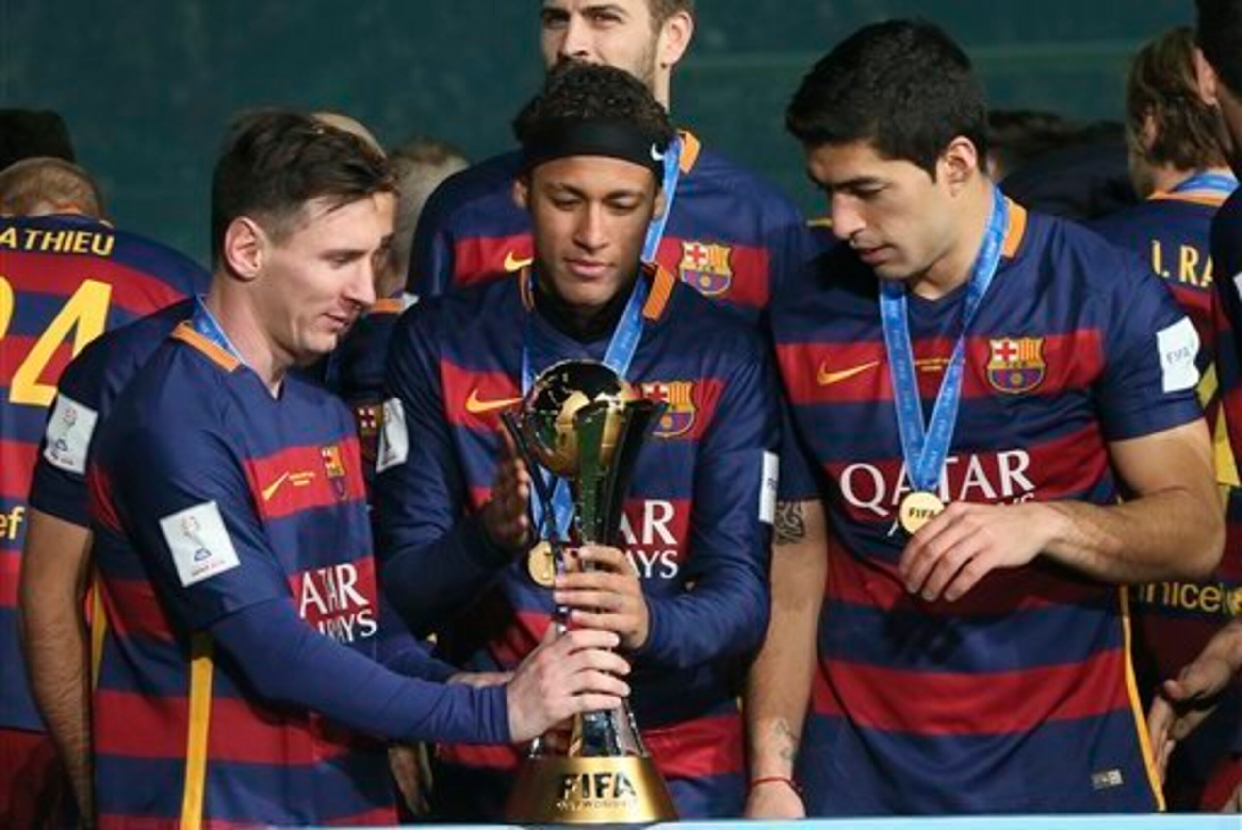 Neymar believes he's playing in the best attack in football.