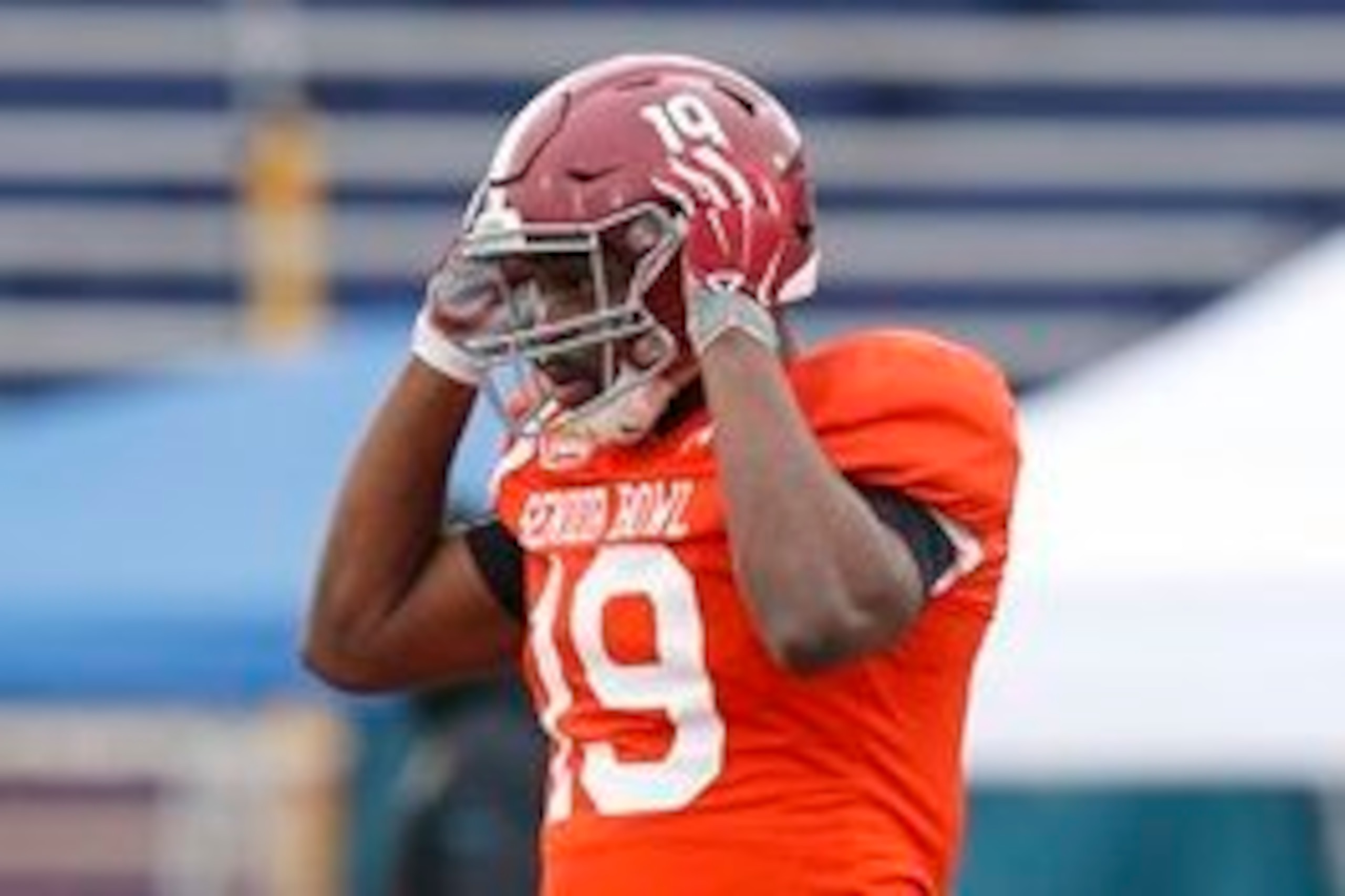 Reggie Ragland is having a terrific week at the Senior Bowl. Reggie Ragland is having a terrific week at the Senior Bowl.