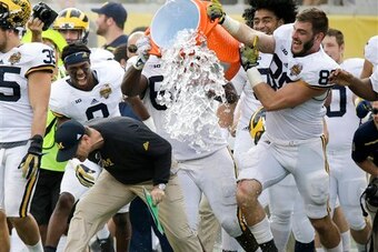 Harbaugh delivered Michigan to a dominant bowl win over SEC runner-up Florida.