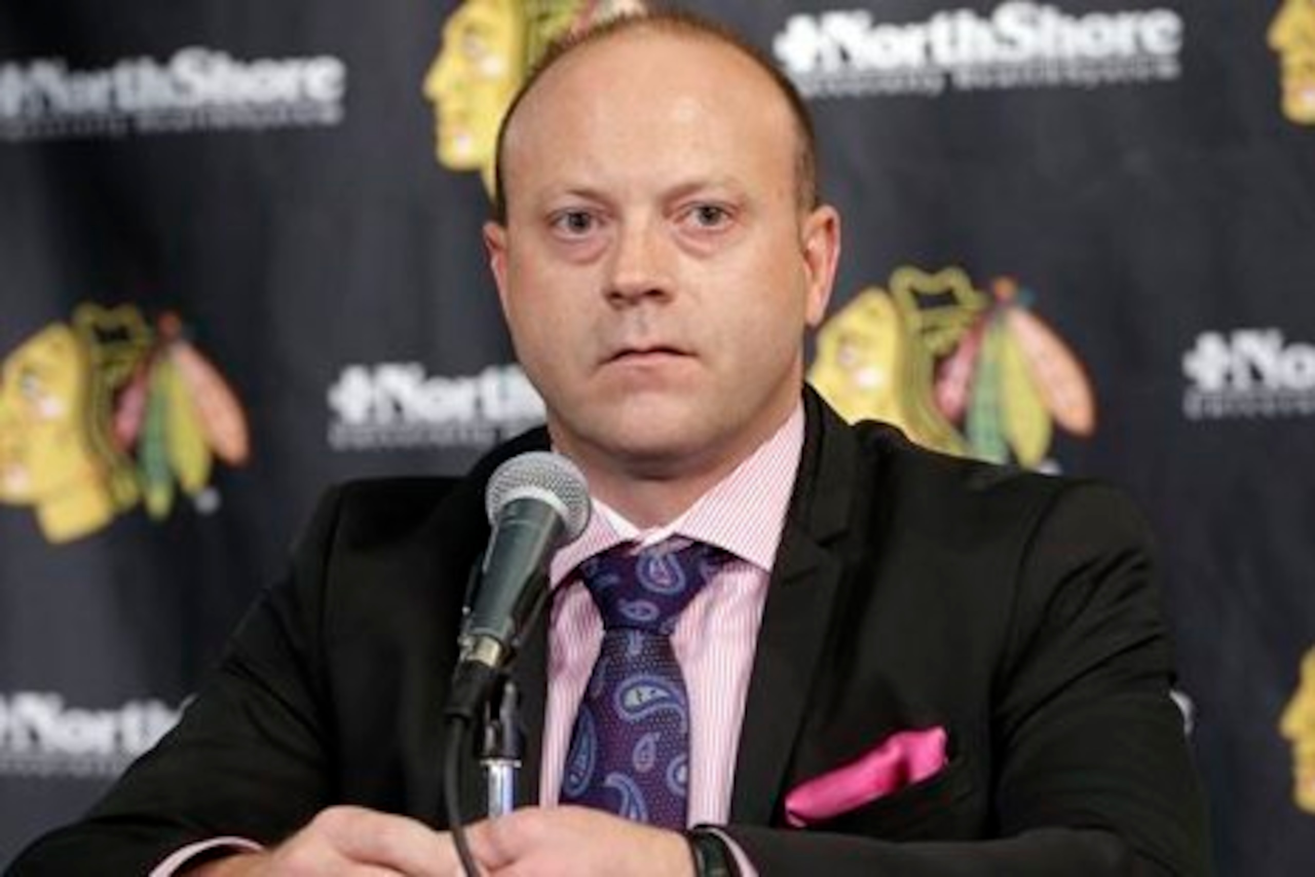 Chicago Blackhawks general manager Stan Bowman