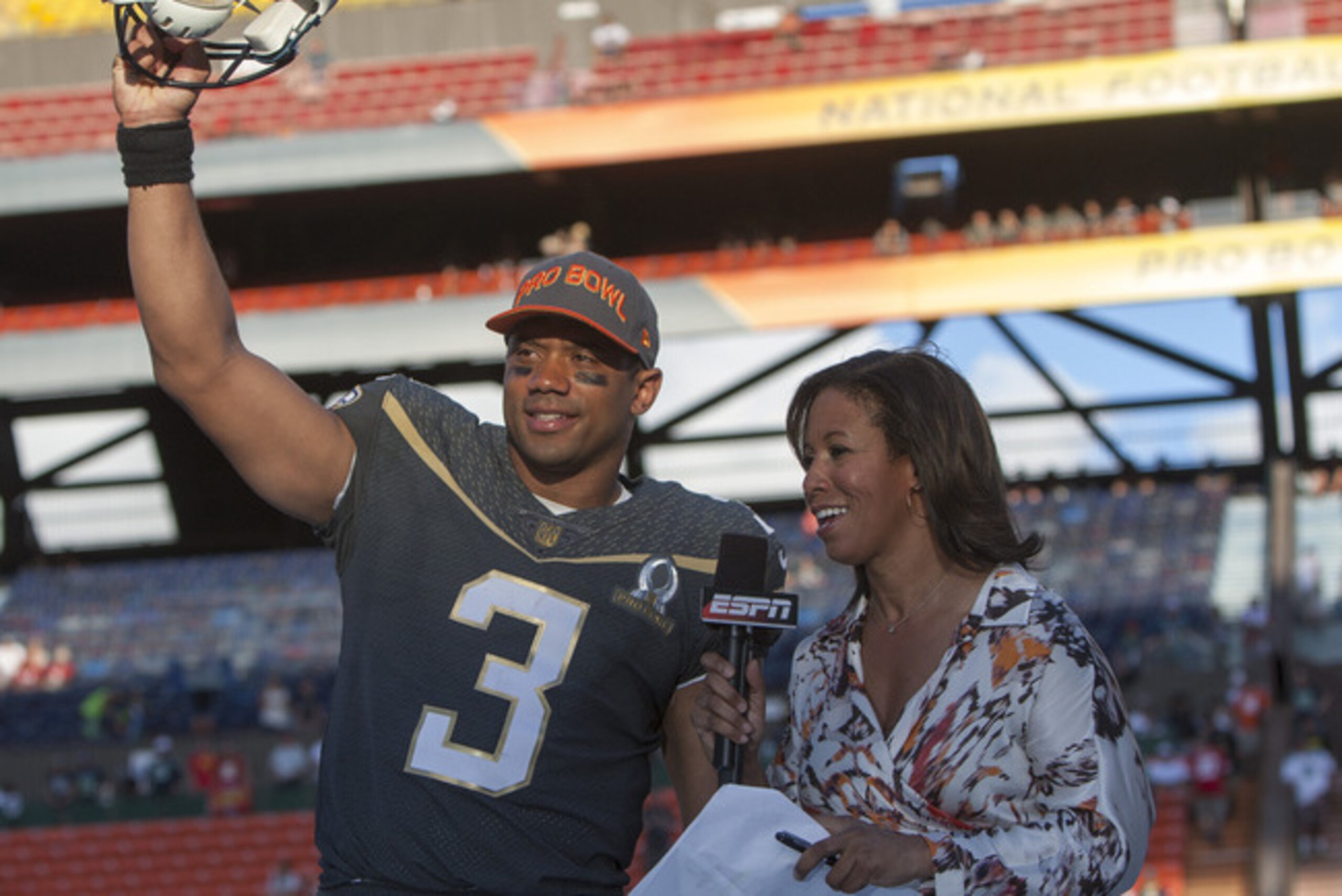 Russell Wilson, the game's offensive MVP, was one of six different players aged 27 or younger to log a pass attempt.