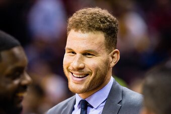 CLEVELAND, OH - JANUARY 21: Blake Griffin #32 of the Los Angeles Clippers on the sidelines during the second half against the Cleveland Cavaliers at Quicken Loans Arena on January 21, 2016 in Cleveland, Ohio. The Cavaliers defeated the Clippers 113-100. N