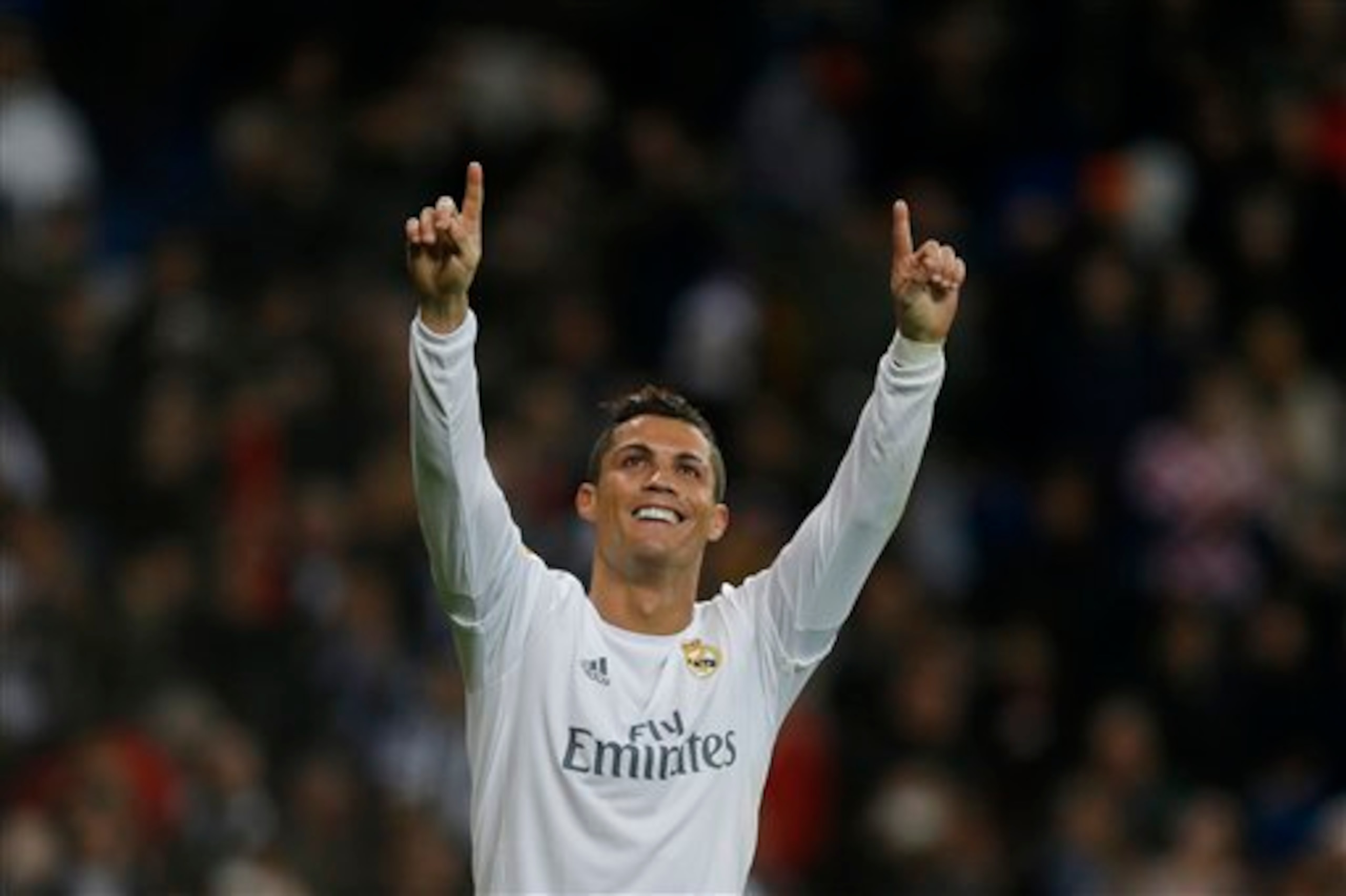 Ronaldo scored a hat-trick in Sunday's 6-0 win over Espanyol.