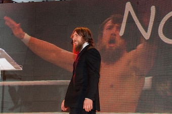 BEVERLY HILLS, CA - AUGUST 13: Daniel Bryan attends WWE SummerSlam Press Conference at Beverly Hills Hotel on August 13, 2013 in Beverly Hills, California. (Photo by Valerie Macon/Getty Images)