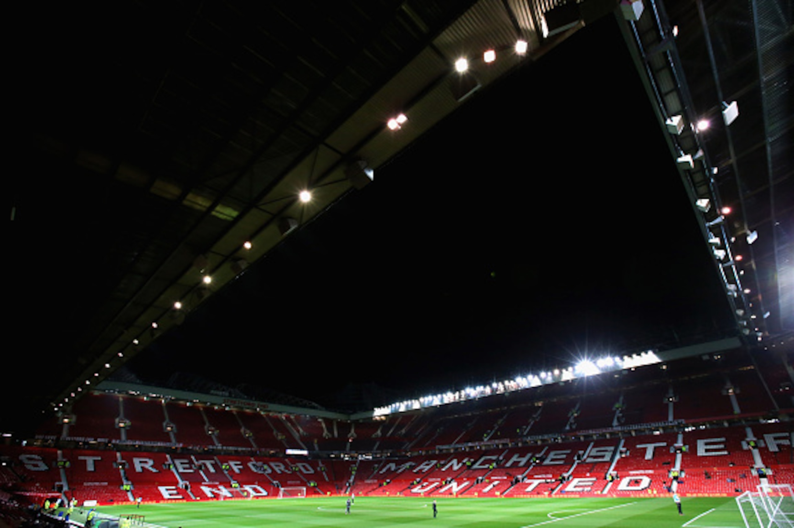 MANCHESTER, ENGLAND - FEBRUARY 02: A general view of Old Trafford is seen prior to the Barclays Premier League match between Manchester United and Stoke City at Old Trafford on February 2, 2016 in Manchester, England. (Photo by Alex Livesey/Getty Images MANCHESTER, ENGLAND - FEBRUARY 02: A general view of Old Trafford is seen prior to the Barclays Premier League match between Manchester United and Stoke City at Old Trafford on February 2, 2016 in Manchester, England. (Photo by Alex Livesey/Getty Images