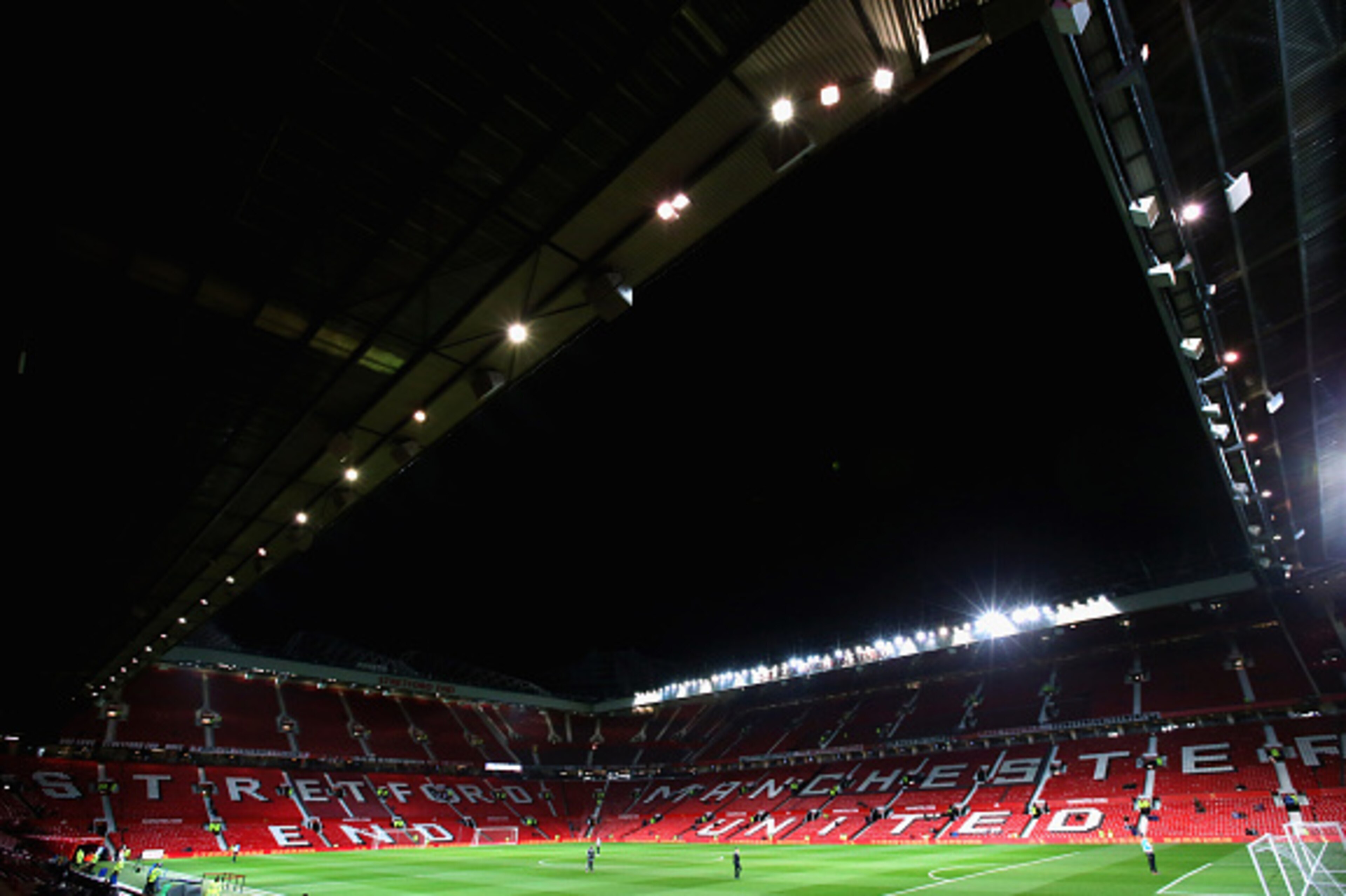 MANCHESTER, ENGLAND - FEBRUARY 02:  A general view of Old Trafford is seen prior to the Barclays Premier League match between Manchester United and Stoke City at Old Trafford on February 2, 2016 in Manchester, England.  (Photo by Alex Livesey/Getty Images