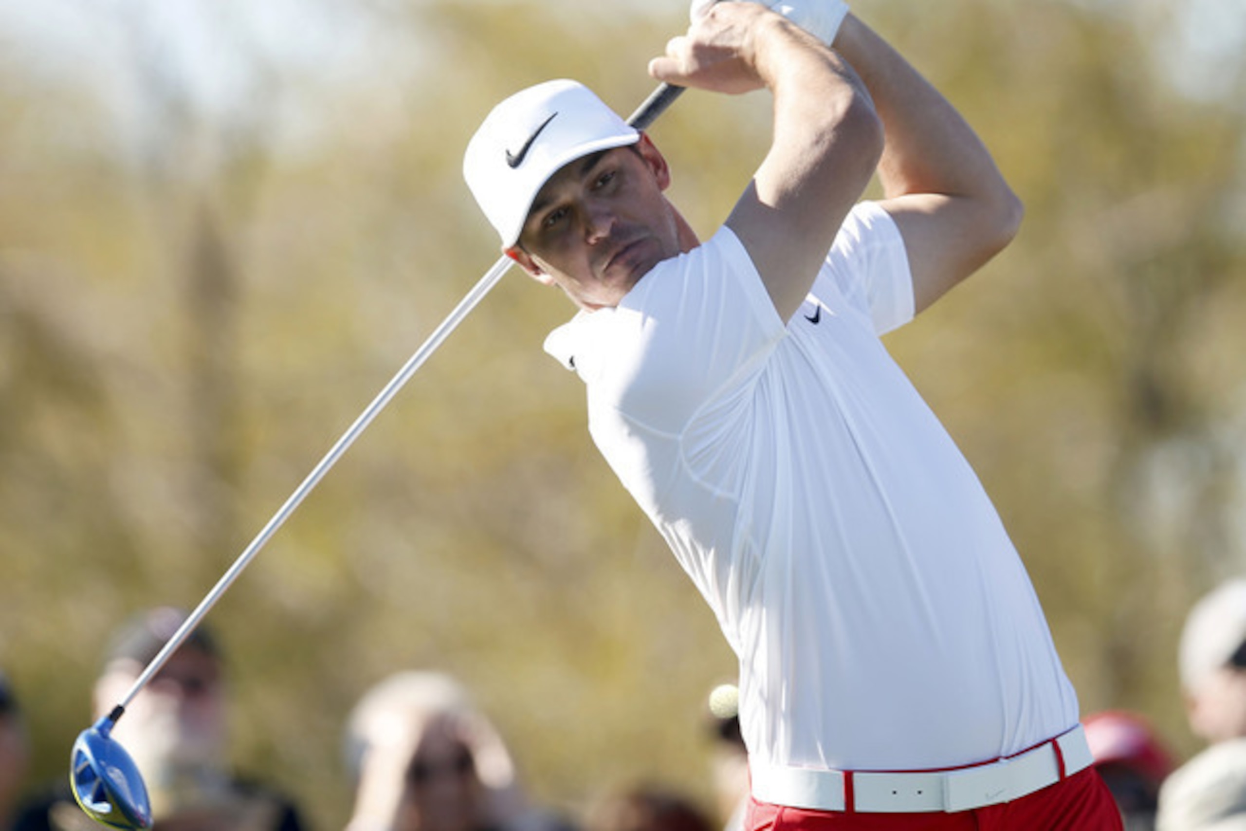 Brooks Koepka (four under) could join Arnold Palmer, Ben Hogan and Johnny Miller, among others, as a back-to-back Phoenix Open champion.