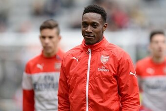 Arsenal's English striker Danny Welbeck warms up prior to the English Premier League football match between Newcastle and Arsenal at St James Park, Newcastle-Upon-Tyne, north east England on March 21, 2015. AFP PHOTO / OLI SCARFF

RESTRICTED TO EDITORIAL 