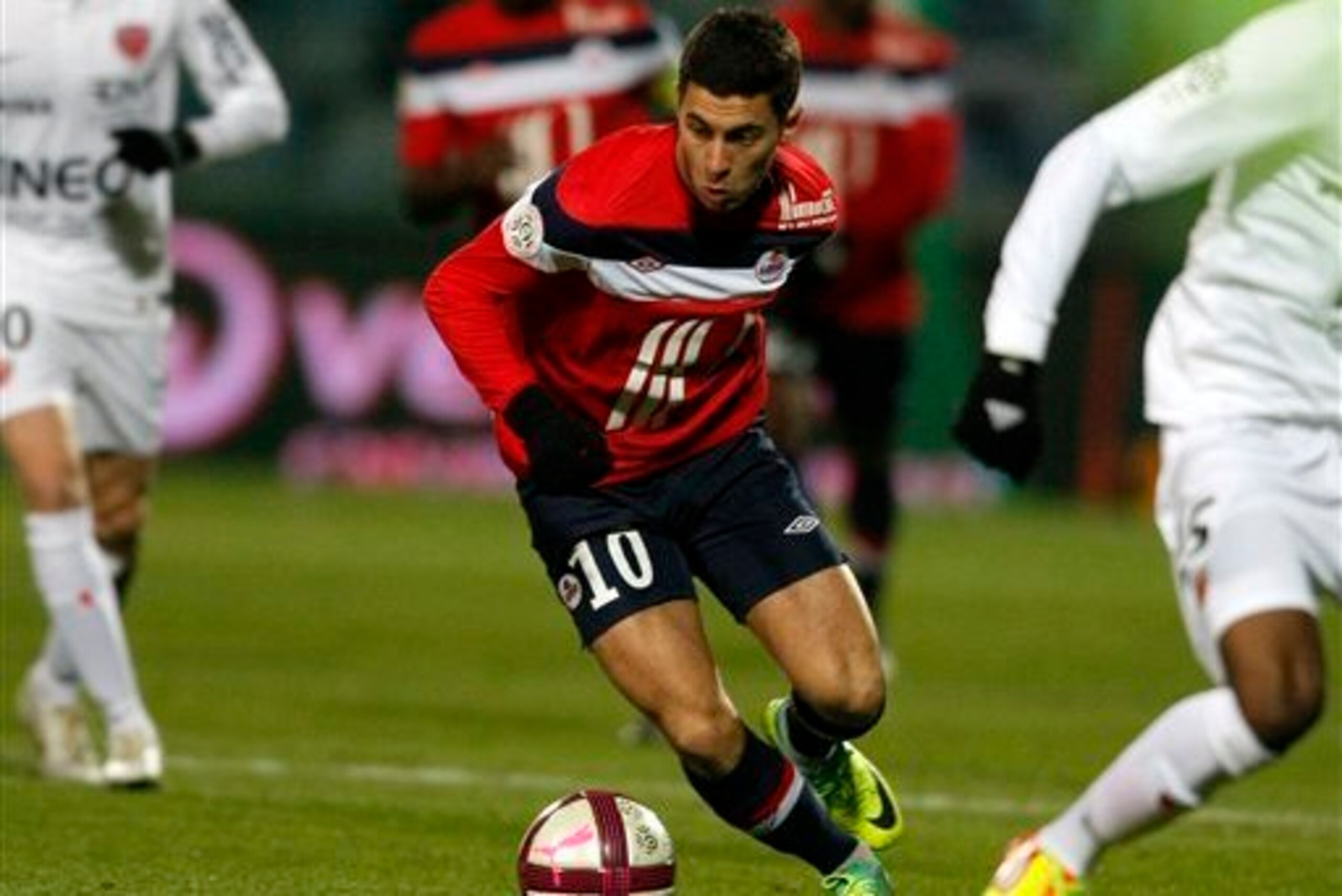 Hazard was typically brilliant in patches for Lille.