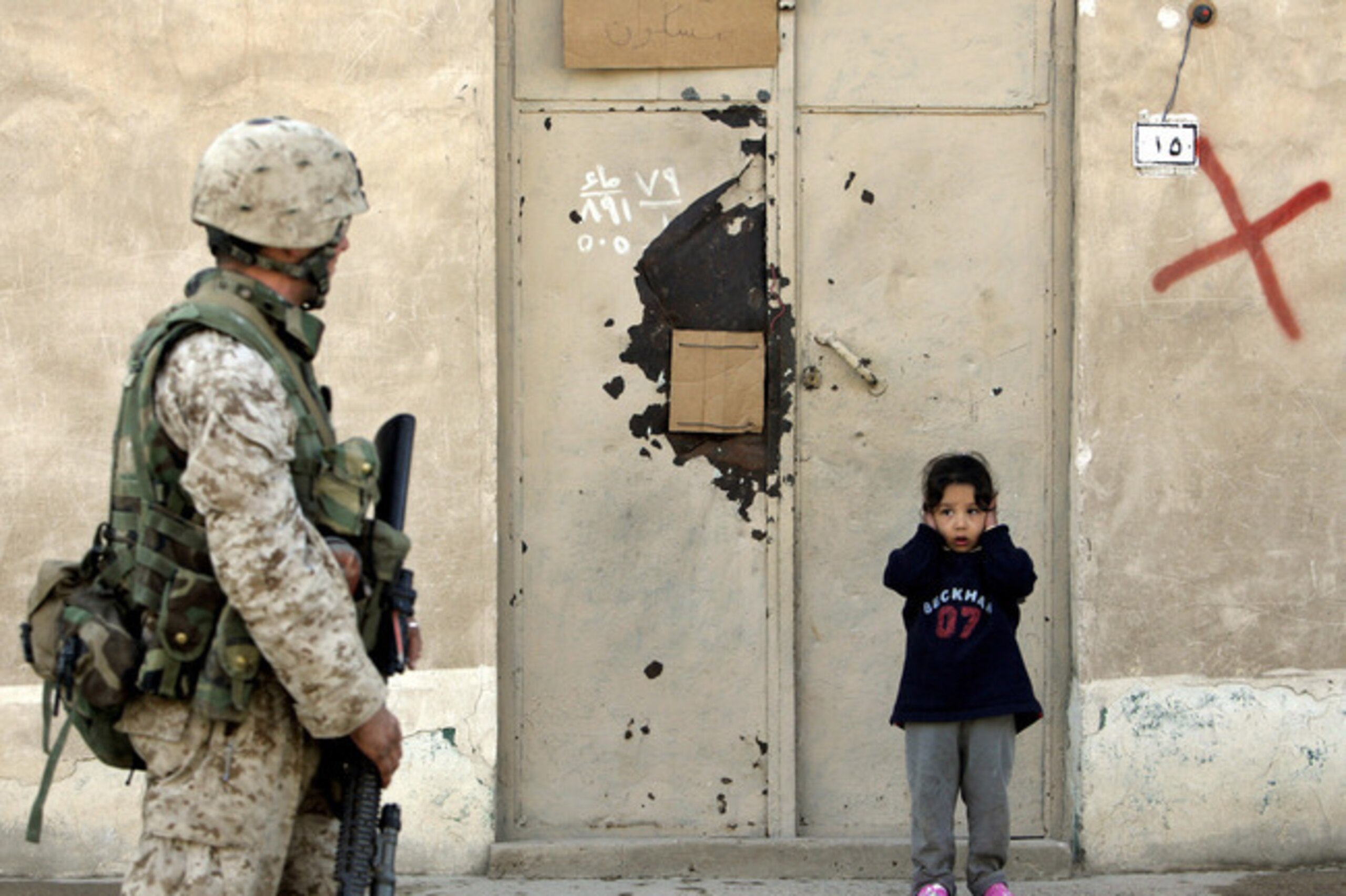 Fallujah, Iraq, in 2005.