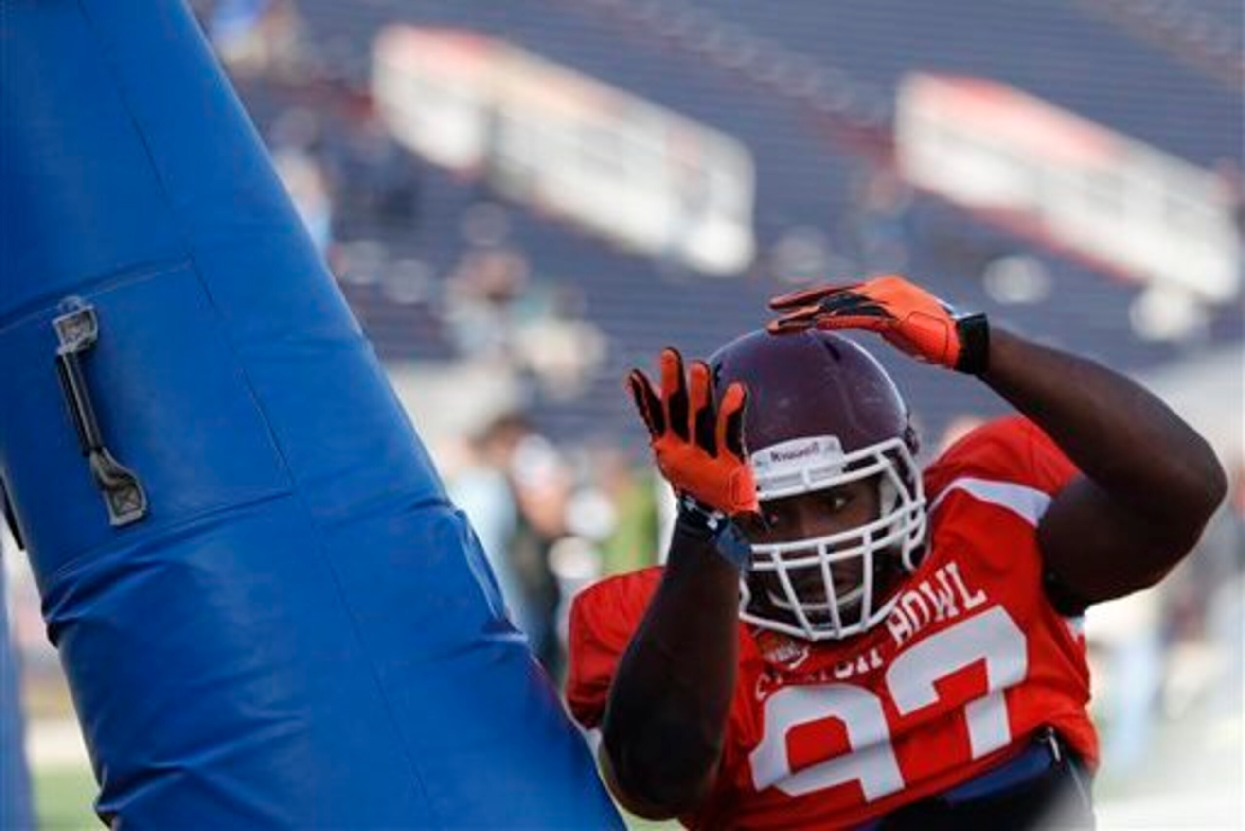 Noah Spence captured the minds of the NFL at the Scouting Combine.