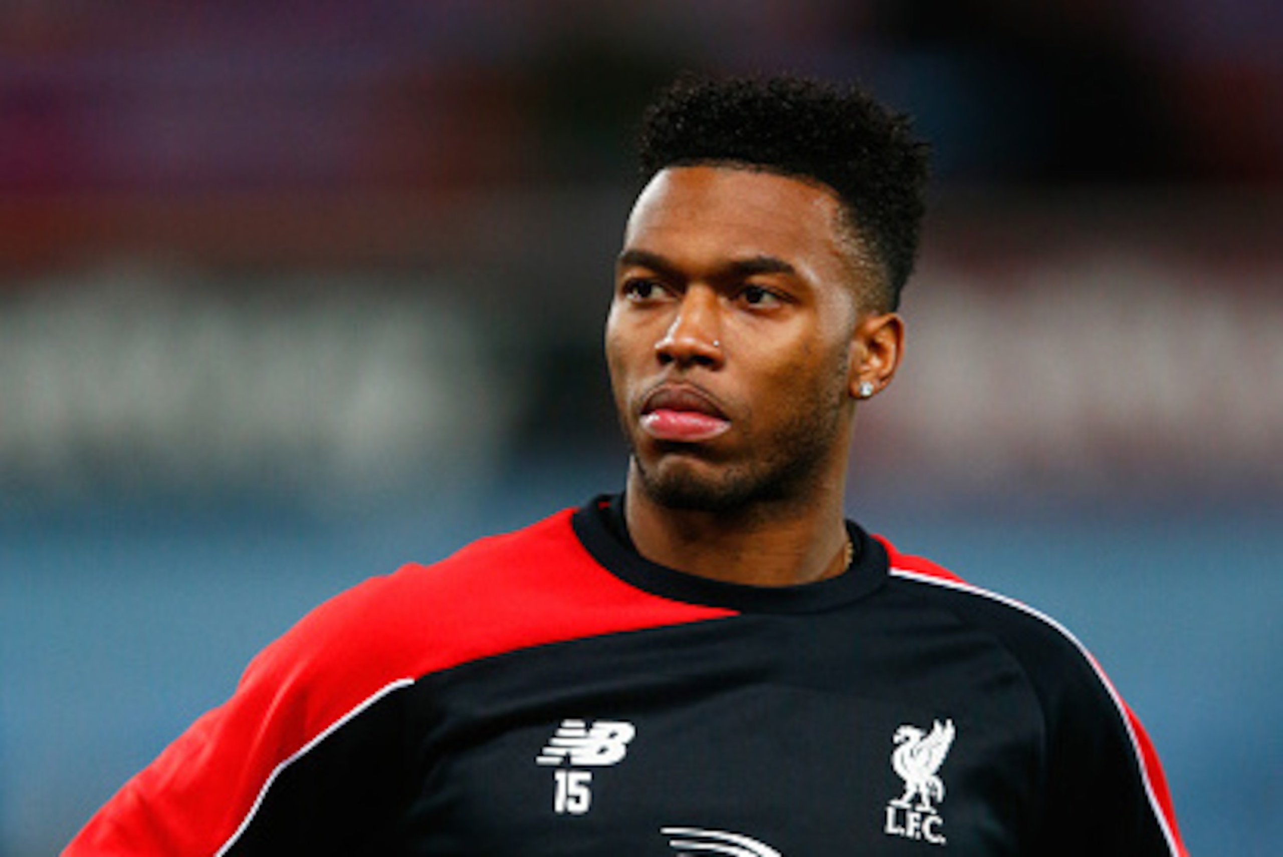 LONDON, ENGLAND - FEBRUARY 09:  Daniel Sturridge of Liverpool warms up prior to the Emirates FA Cup Fourth Round Replay match between West Ham United and Liverpool at Boleyn Ground on February 9, 2016 in London, England.  (Photo by Clive Rose/Getty Images