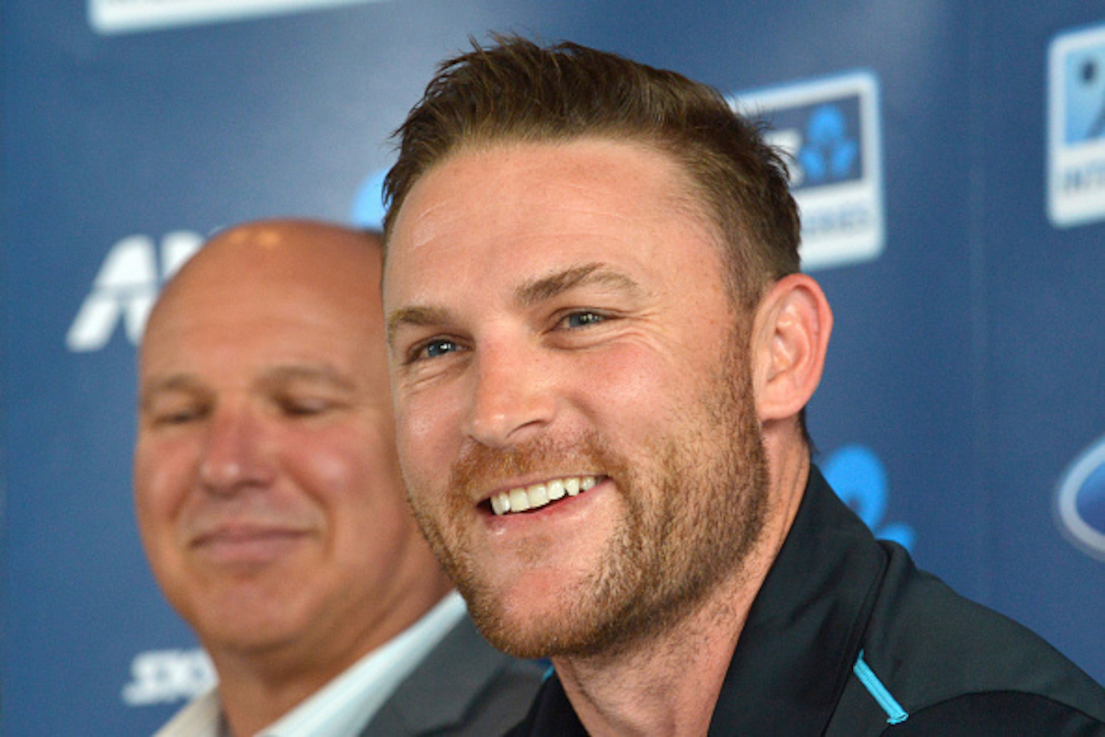 CHRISTCHURCH, NEW ZEALAND - DECEMBER 22: New Zealand Black Caps captain Brendon McCullum speaks during a press conference to announce his retirement from all international cricket at the end of this summer on December 22, 2015 in Christchurch, New Zealan CHRISTCHURCH, NEW ZEALAND - DECEMBER 22: New Zealand Black Caps captain Brendon McCullum speaks during a press conference to announce his retirement from all international cricket at the end of this summer on December 22, 2015 in Christchurch, New Zealan