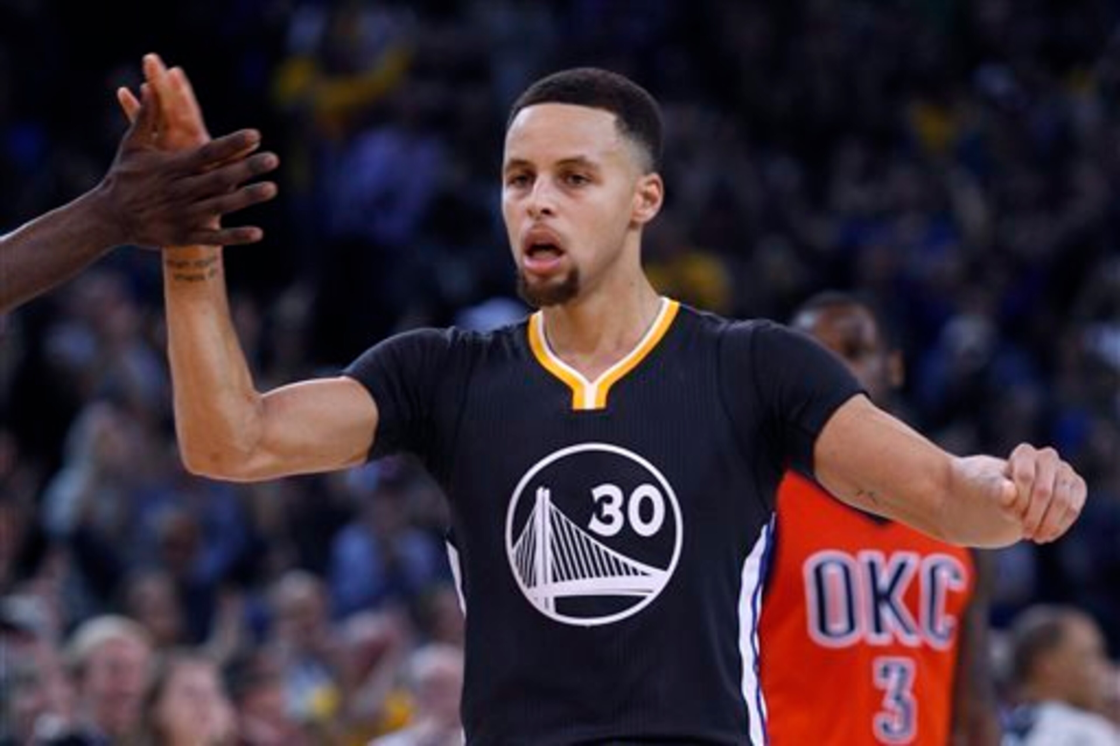 Curry's going to have the West up and down the court faster than the East can handle. Curry's going to have the West up and down the court faster than the East can handle.