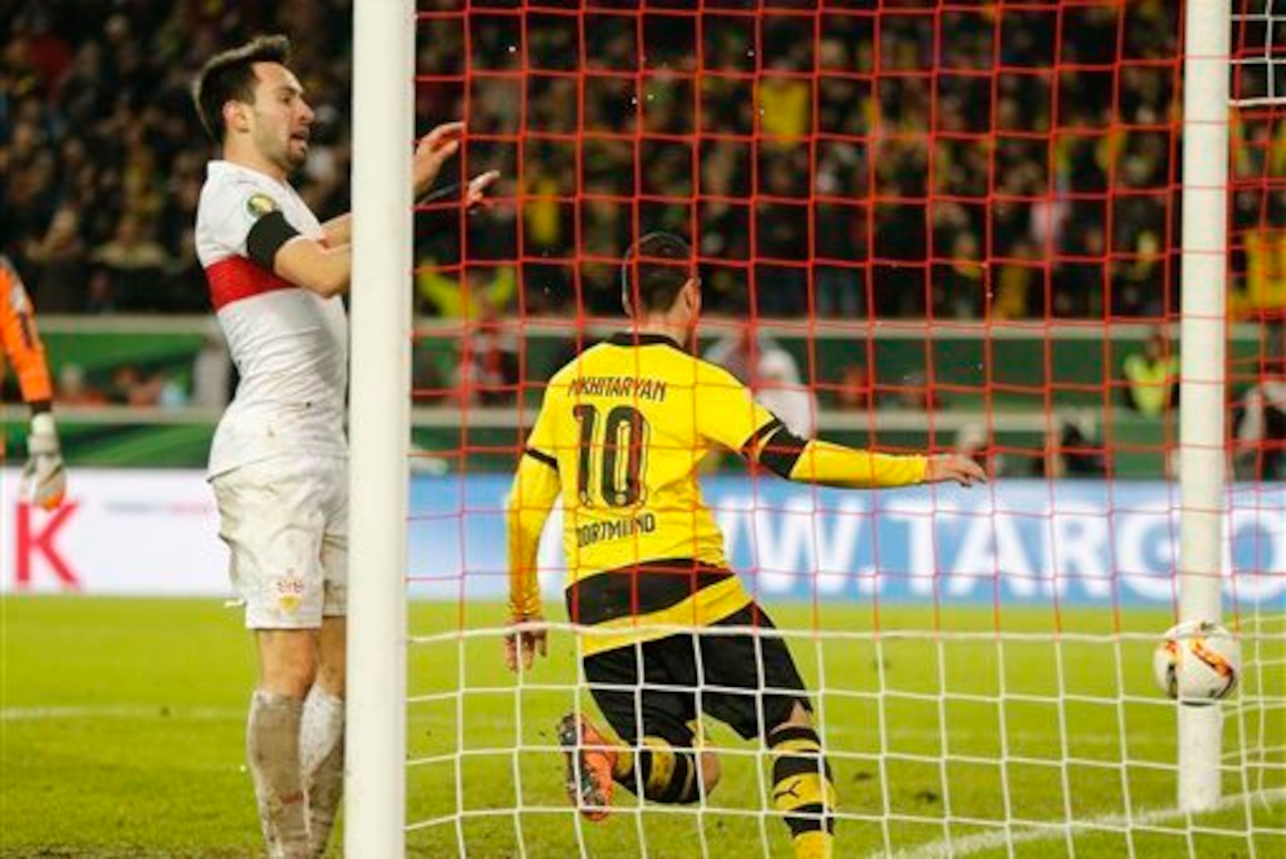 Mkhitaryan has scored in all four DFB-Pokal games this season.