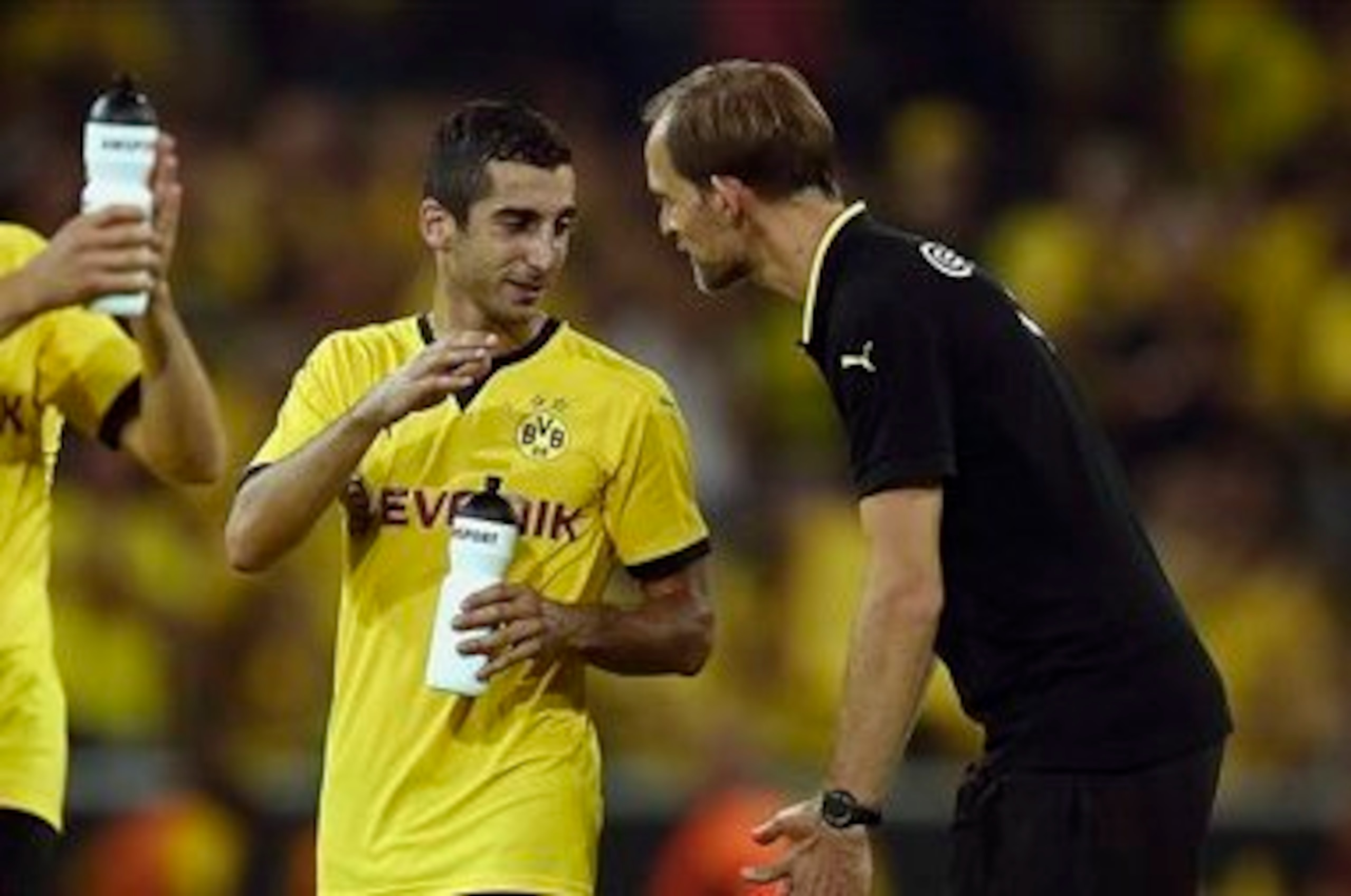 Mkhitaryan and head coach Thomas Tuchel seem to have bonded very quickly this season.