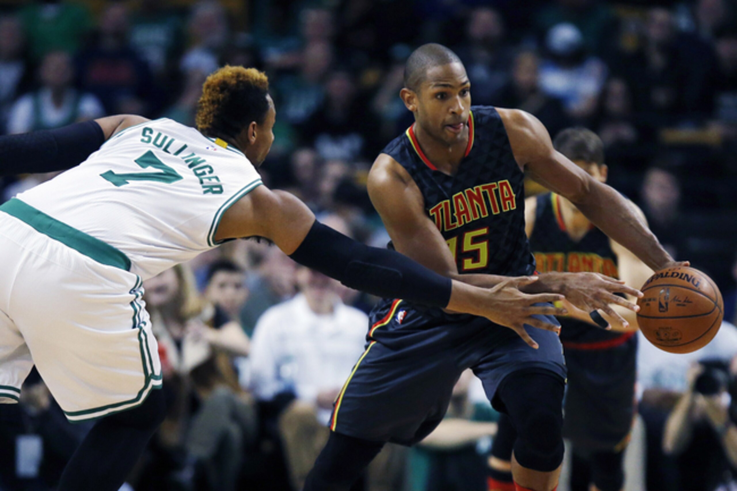 The Celtics would be a more formidable team with Hawks center Al Horford. The Celtics would be a more formidable team with Hawks center Al Horford.
