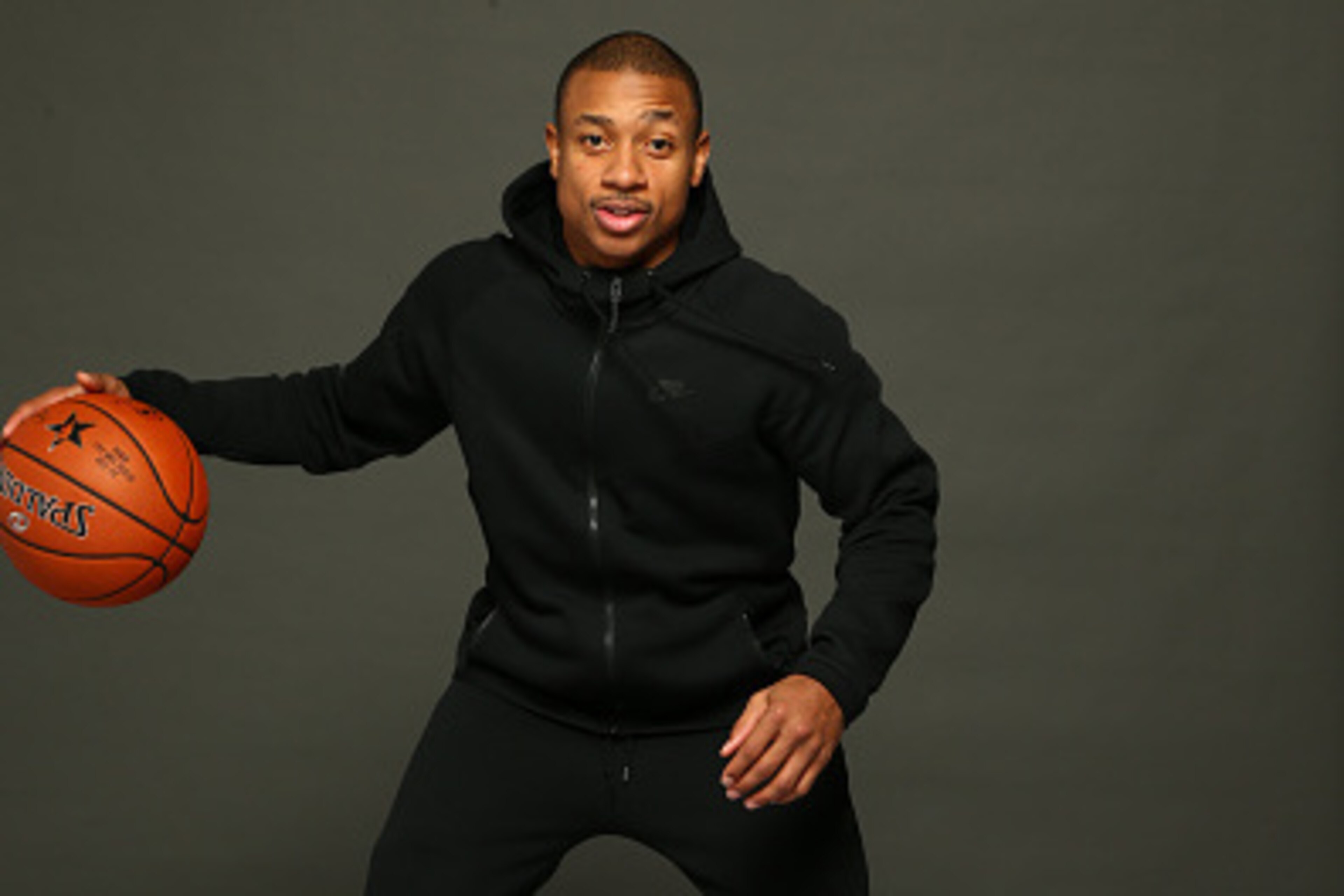 TORONTO, CANADA - FEBRUARY 11: Isaiah Thomas of the Boston Celtics poses for portraits during the NBAE Circuit as part of 2016 All-Star Weekend at the Sheraton Centre Hotel on February 11, 2016 in Toronto, Ontario, Canada. NOTE TO USER: User expressly ack TORONTO, CANADA - FEBRUARY 11: Isaiah Thomas of the Boston Celtics poses for portraits during the NBAE Circuit as part of 2016 All-Star Weekend at the Sheraton Centre Hotel on February 11, 2016 in Toronto, Ontario, Canada. NOTE TO USER: User expressly ack