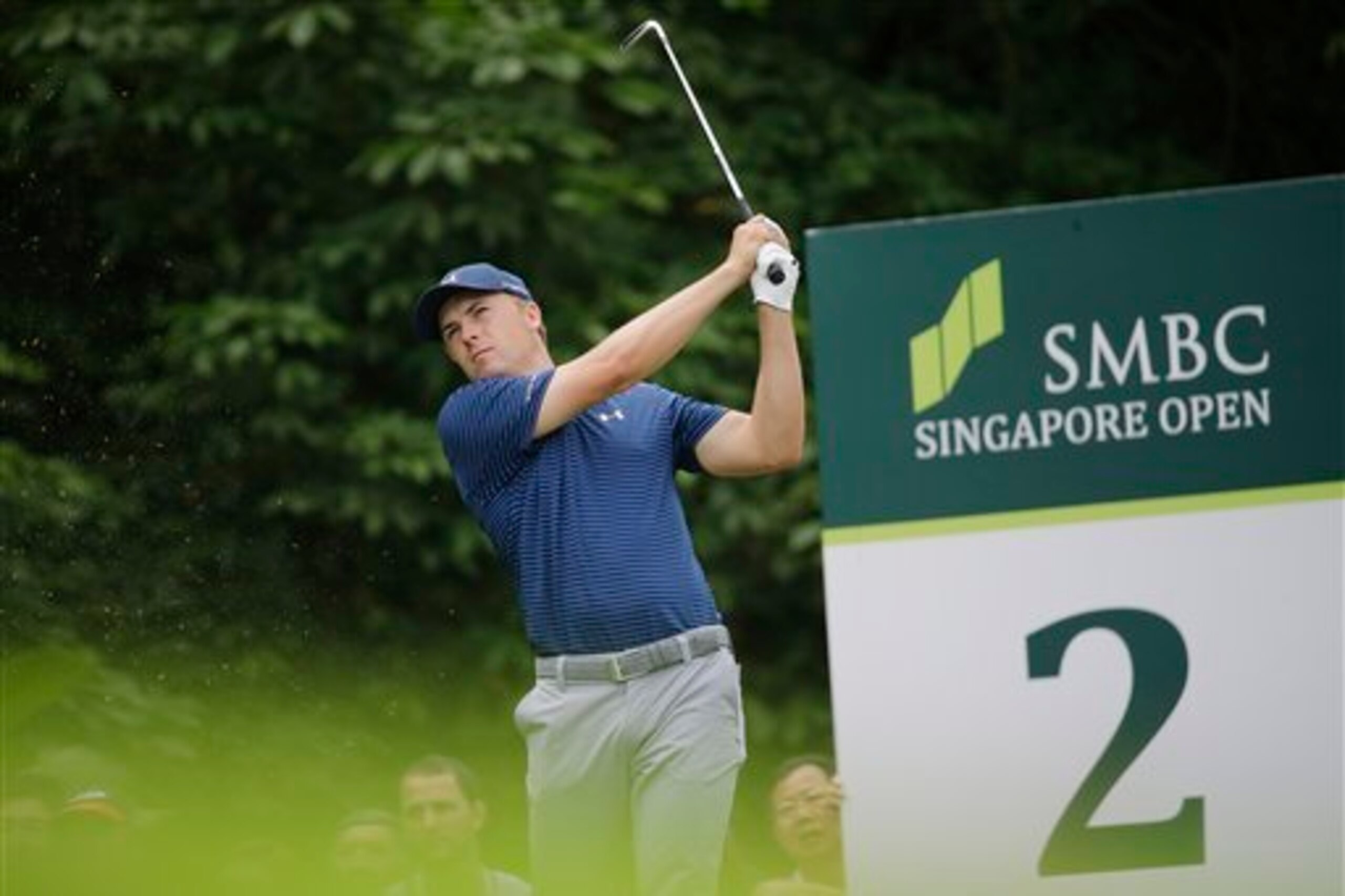 Jordan Spieth will be looking to defend his Masters championship this coming spring Jordan Spieth will be looking to defend his Masters championship this coming spring
