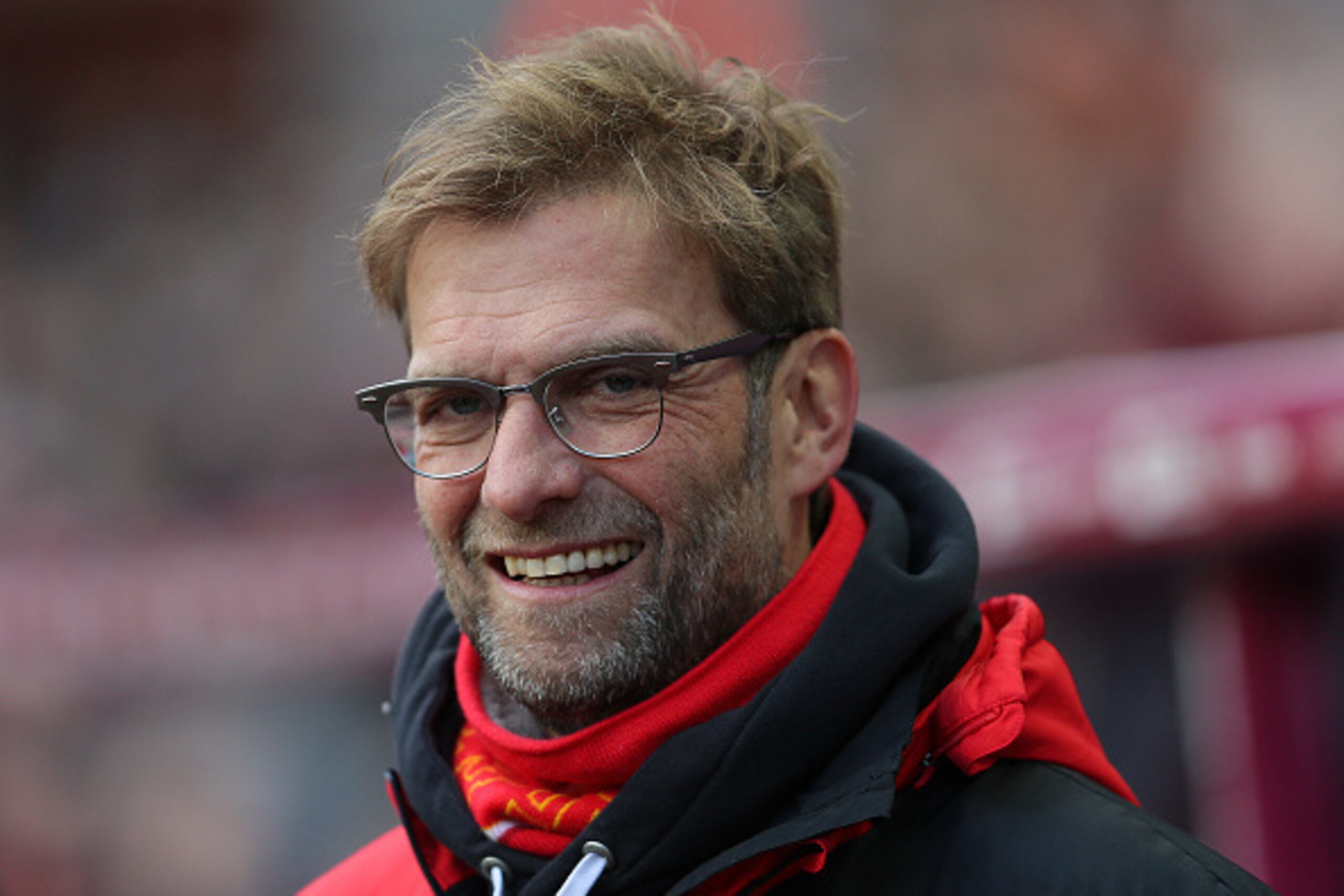 BIRMINGHAM, ENGLAND - FEBRUARY 14 : Jurgen Klopp the head coach / manager of Liverpool during the Barclays Premier League match between Aston Villa and Liverpool at Villa Park on February 14, 2016 in Birmingham, England.  (Photo by James Baylis - AMA/ via