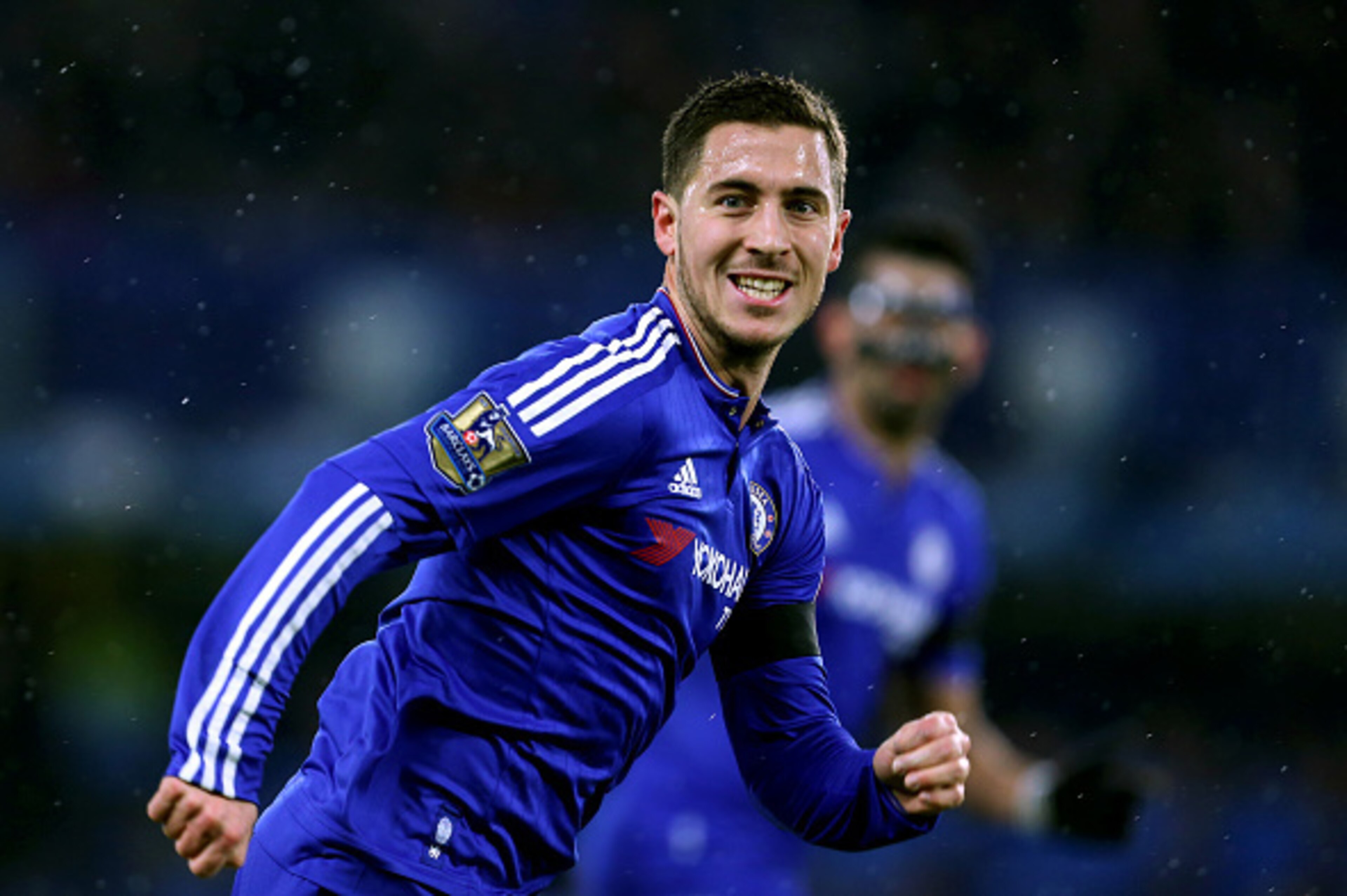 LONDON, ENGLAND - FEBRUARY 13 :  Eden Hazard of Chelsea during the Barclays Premier League match between Chelsea and Newcastle United at Stamford Bridge on February 13, 2016 in London, England.  (Photo by Catherine Ivill - AMA/Getty Images)