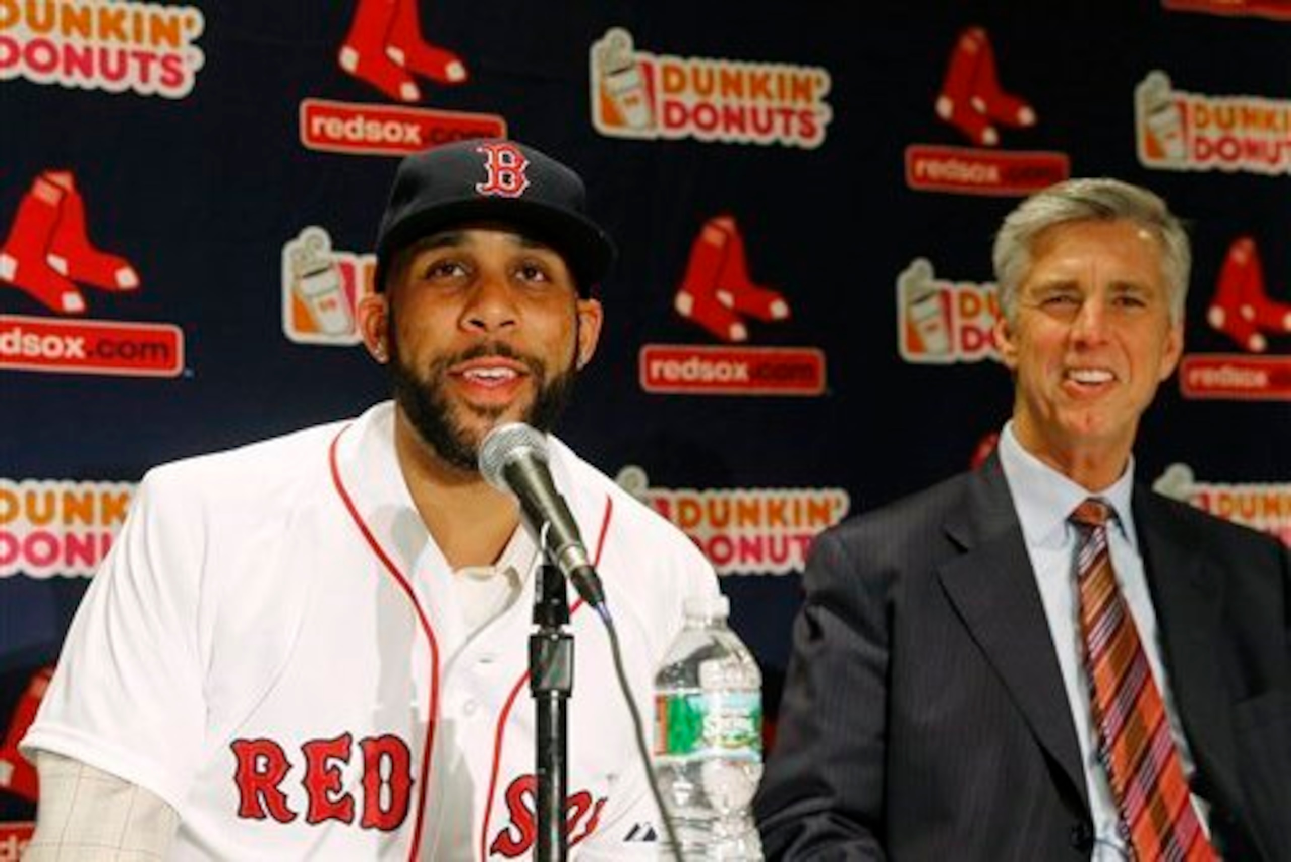 David Price landed a $217 million payday from the Boston Red Sox and President of Baseball Operations Dave Dombrowski. David Price landed a $217 million payday from the Boston Red Sox and President of Baseball Operations Dave Dombrowski.
